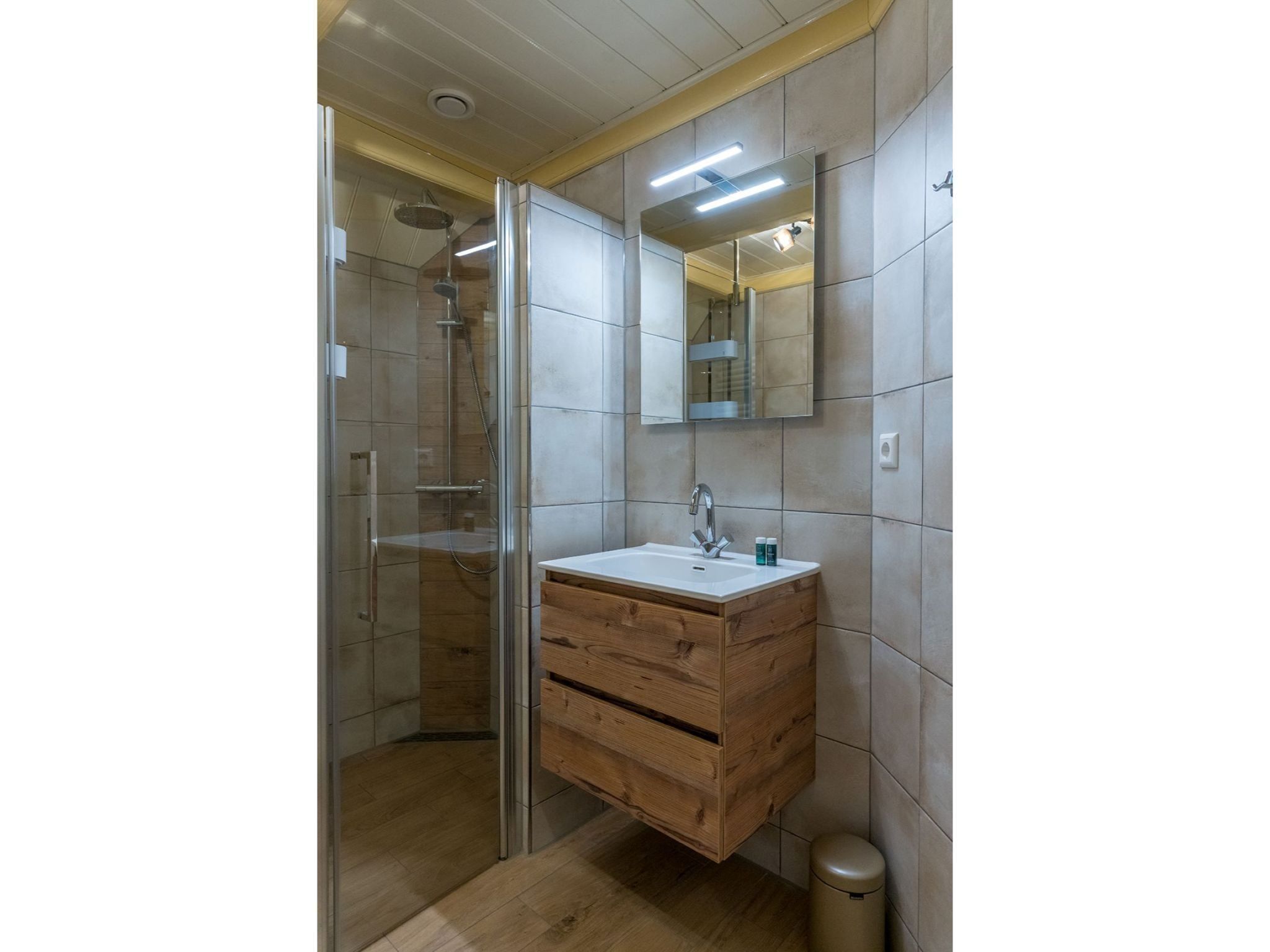 De badkamer van Florijn 4 in Oost-Texel