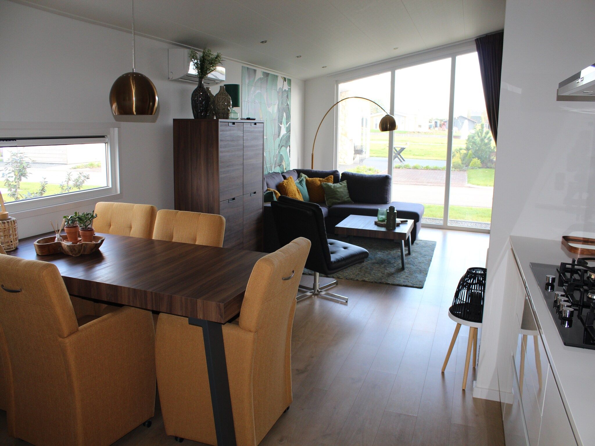 De eetkamer van Resort Mooi Bemelen 5 in Bemelen