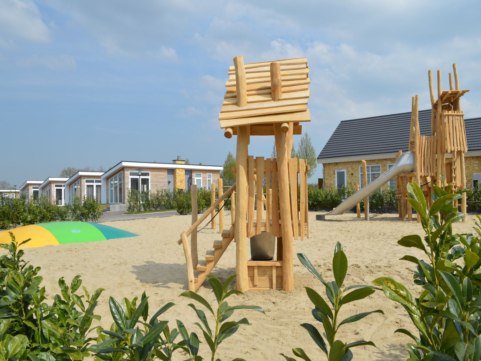 Parkfaciliteiten bij Resort Mooi Bemelen 3 in Bemelen