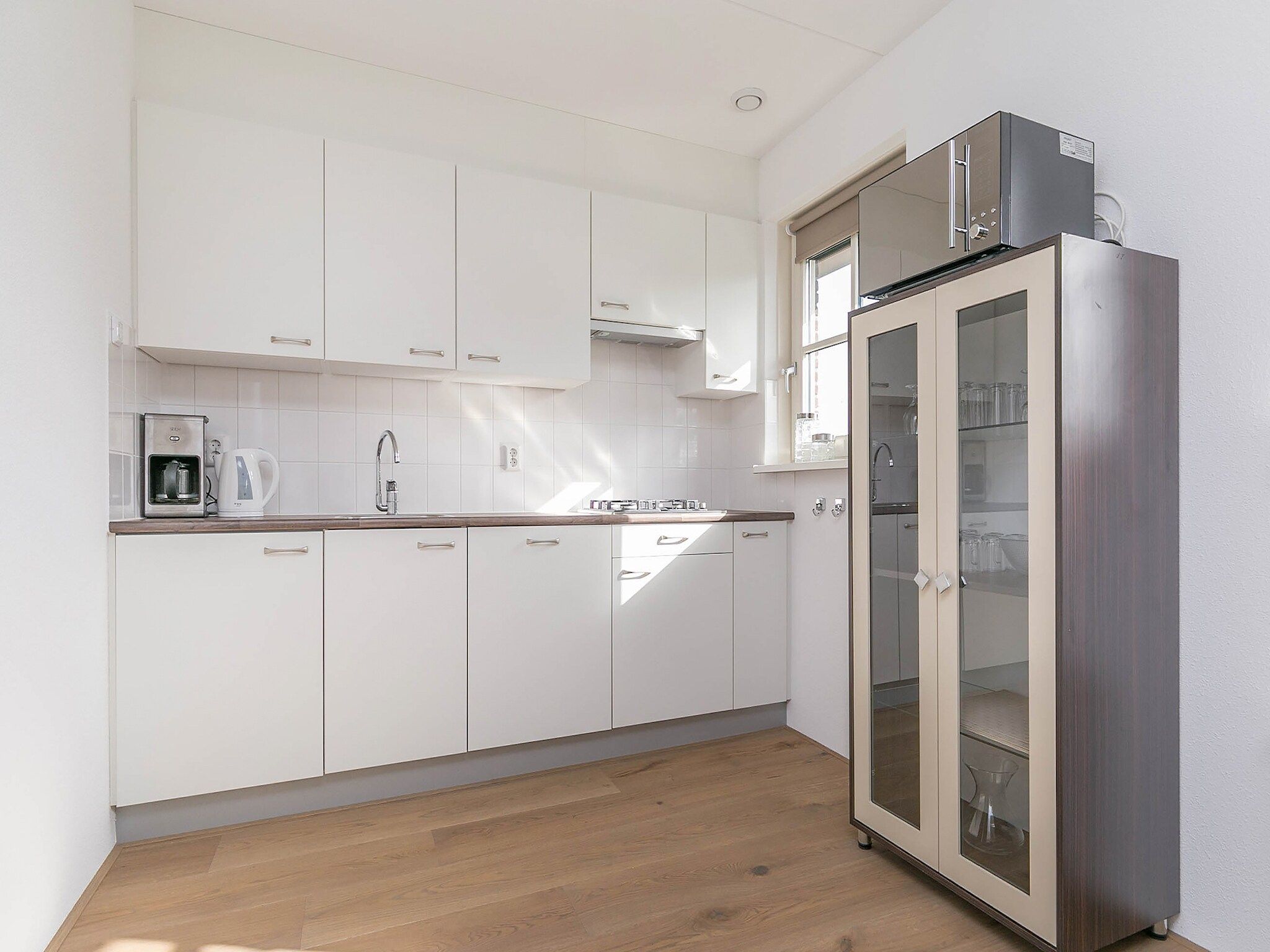 De keuken van Villaparc Schoonhovenseland in Hollandscheveld