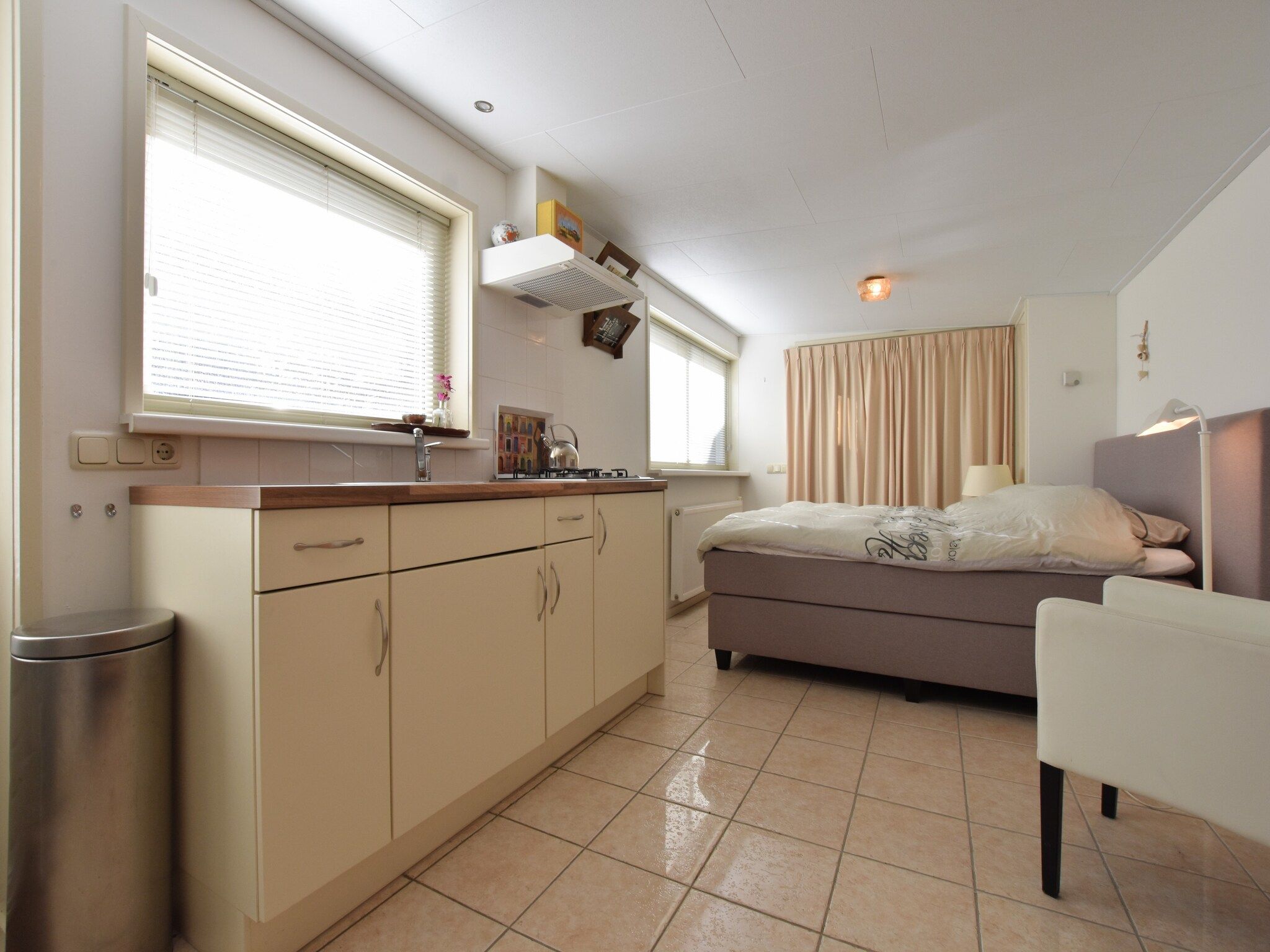 Een slaapkamer van Poort naar de Veluwe in Voorthuizen