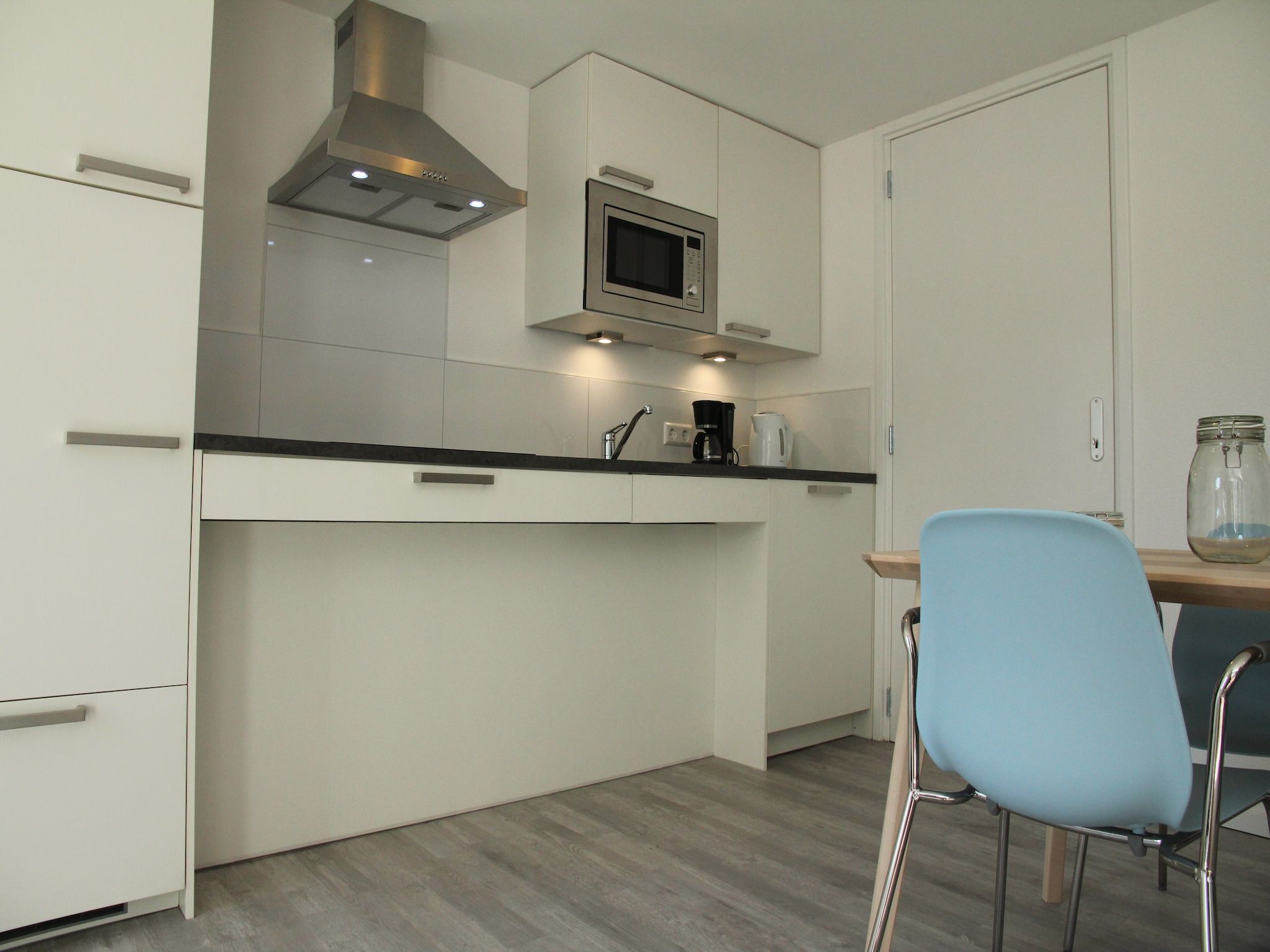 De keuken van De Beukelaar 2pers in Schoorl