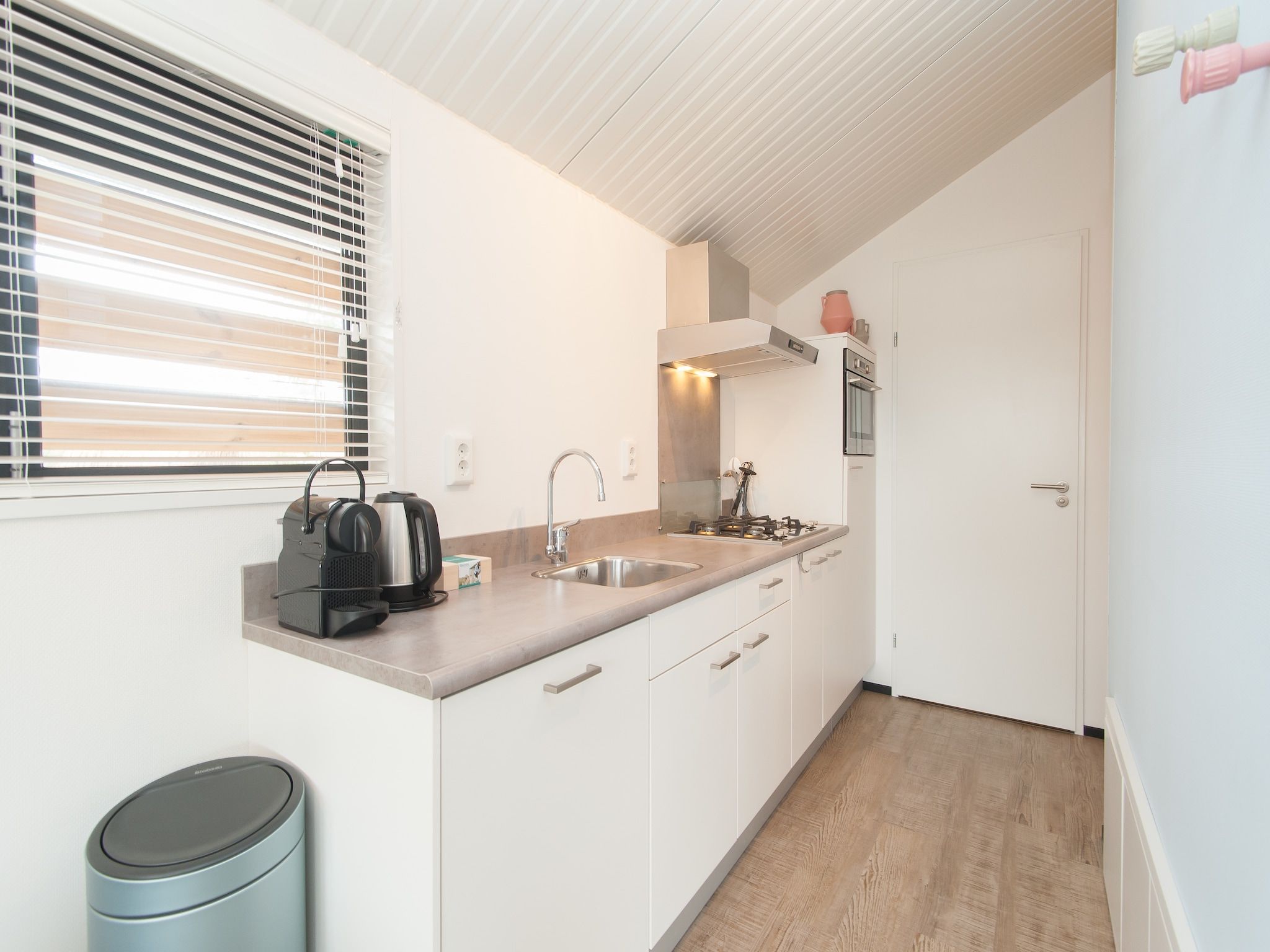 De keuken van Sea Lodges Ameland 1 in Hollum