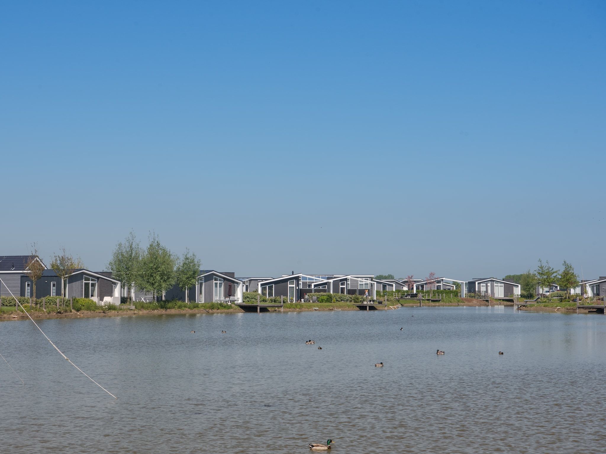 Parkfaciliteiten bij Water Resort Oosterschelde 91 in Wemeldinge
