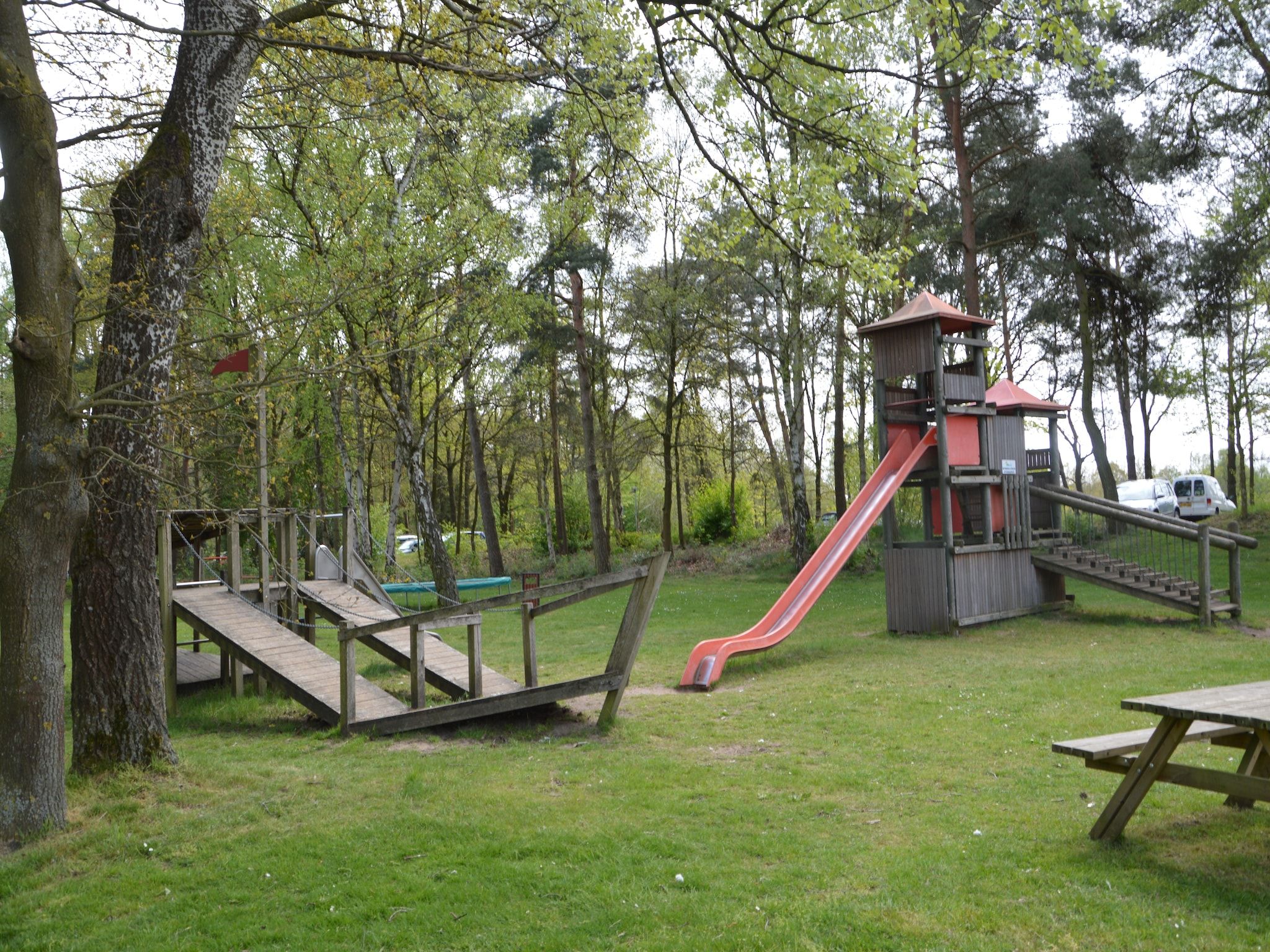 Parkfaciliteiten bij Bungalow 86 in Stramproy