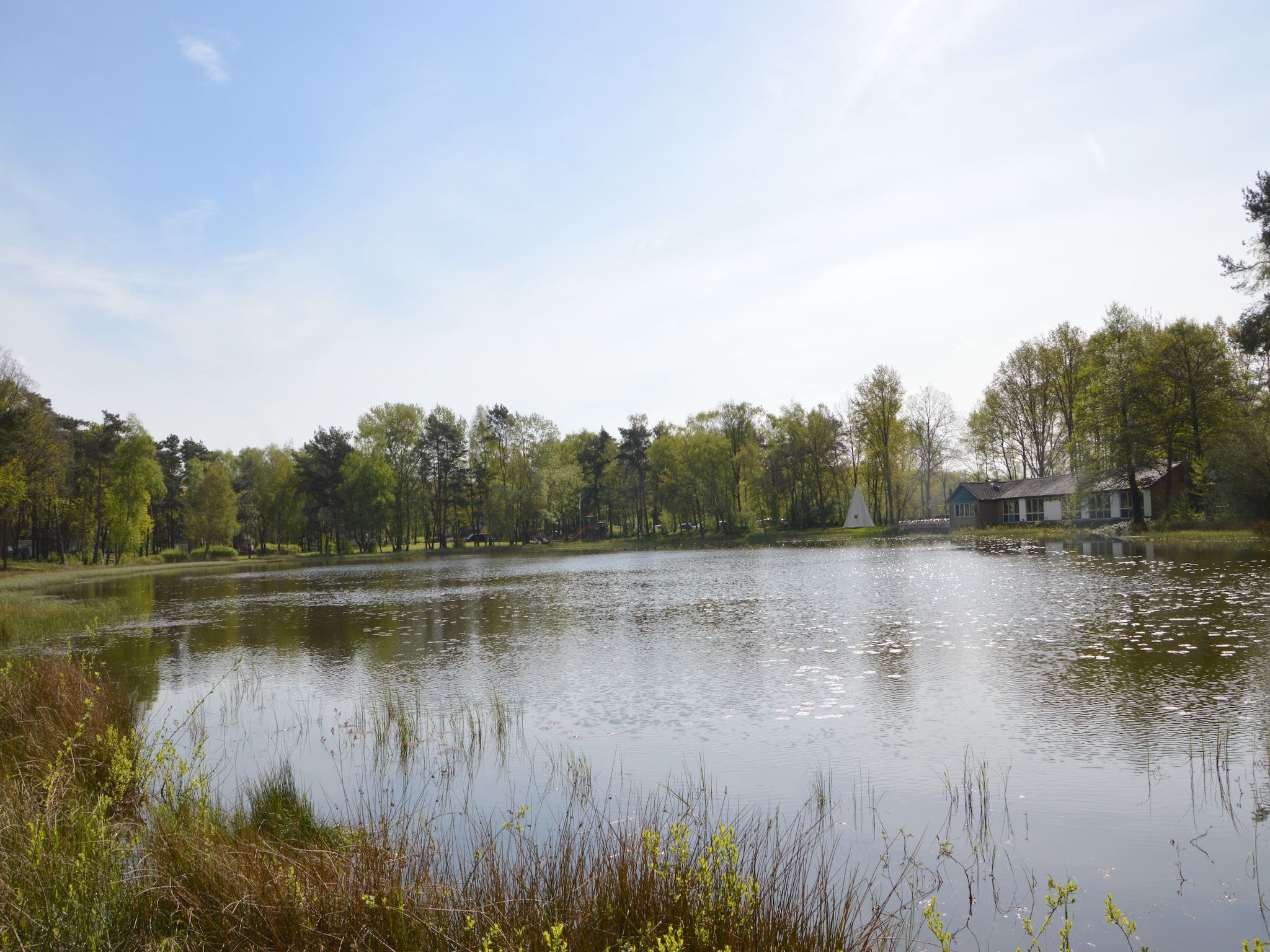 Parkfaciliteiten bij Bungalow 86 in Stramproy