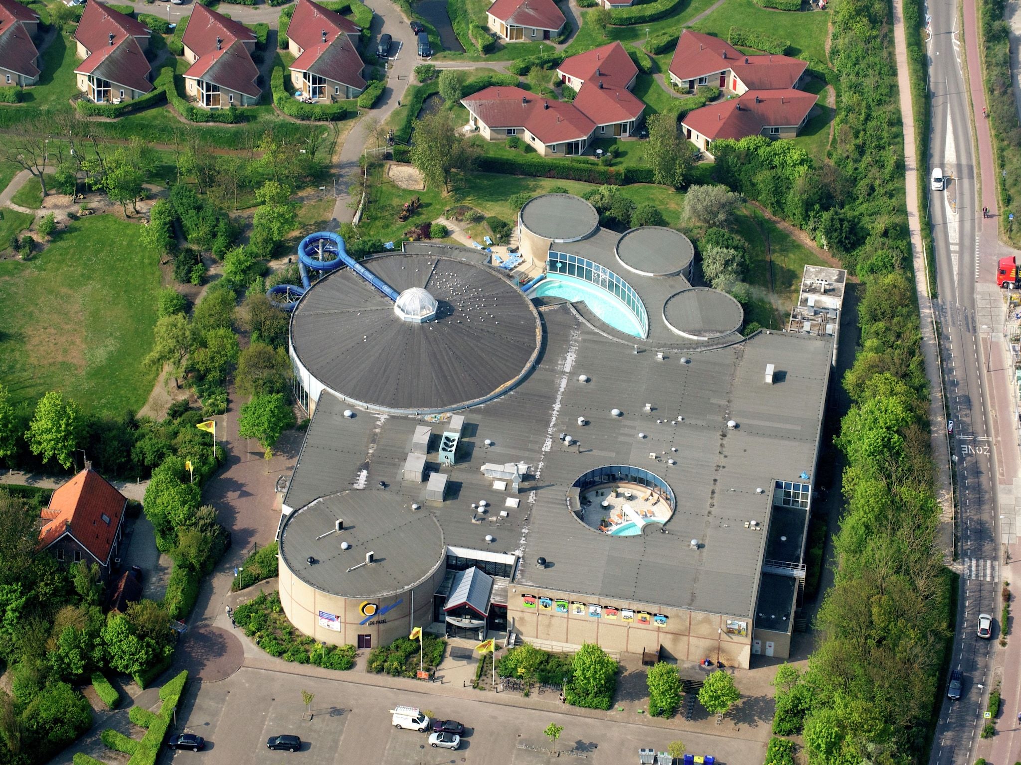 Parkfaciliteiten bij Vakantiepark Hof Domburg 11 in Domburg