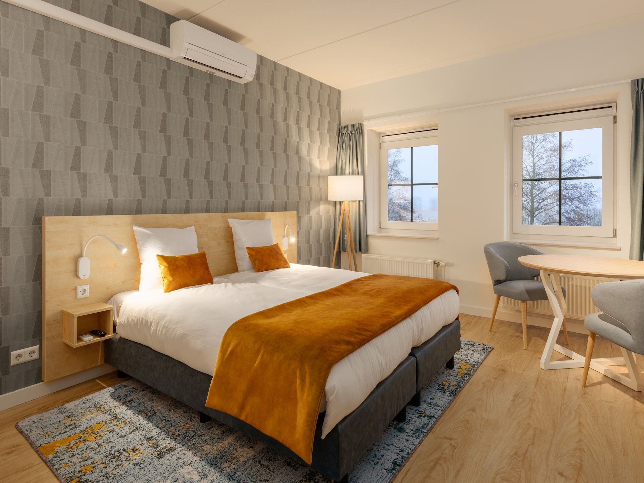 Een slaapkamer van Marinapark Volendam 3 in Volendam