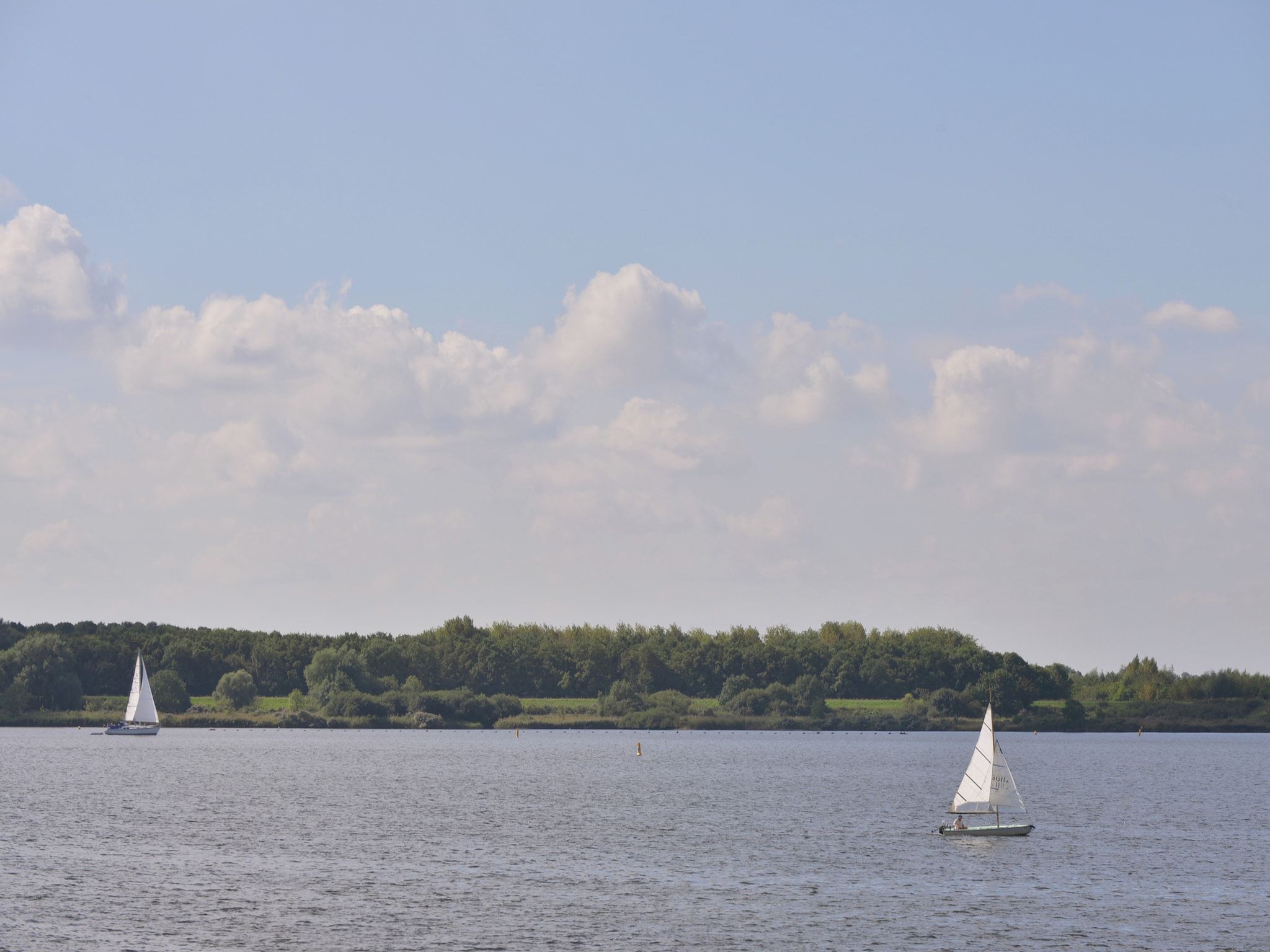 Het uitzicht vanaf Appartement 4b - Schotsman Watersport in Kamperland