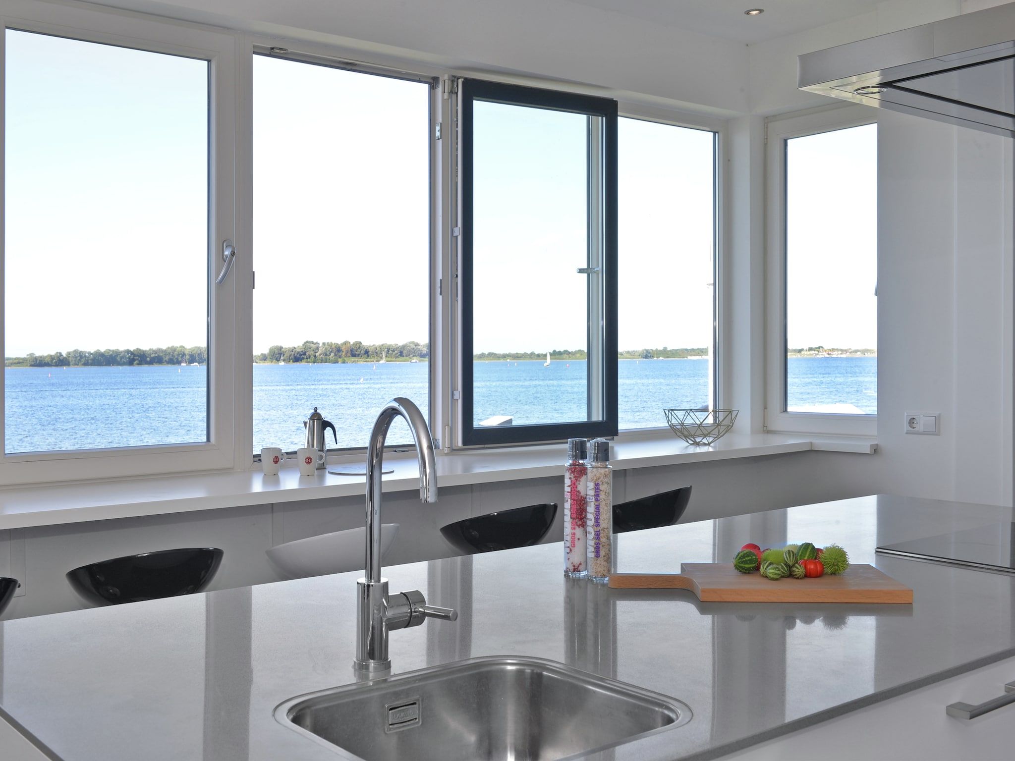 De keuken van Penthouse 4a - De Schotsman Watersport in Kamperland