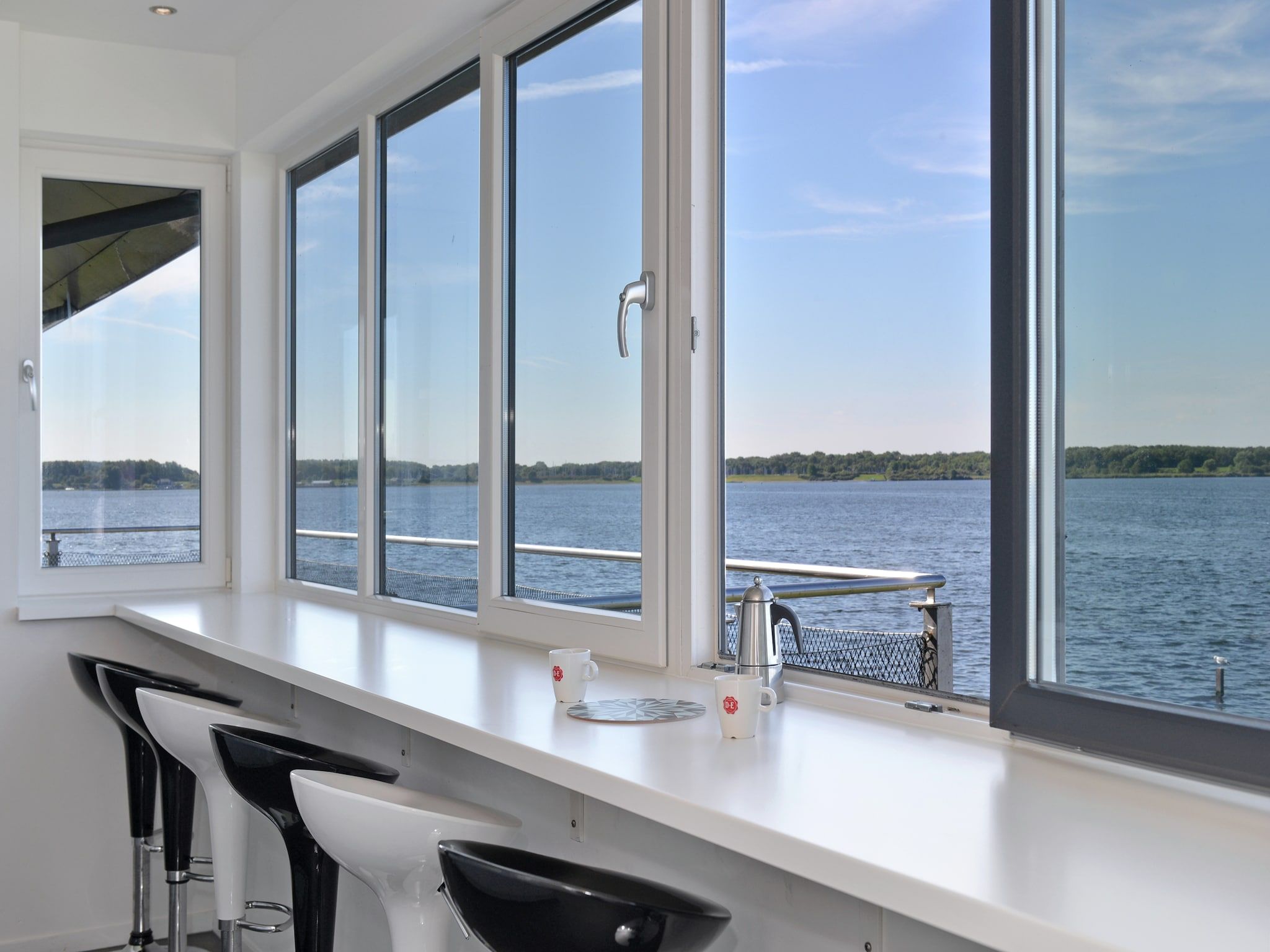 Het uitzicht vanaf Penthouse 4a - De Schotsman Watersport in Kamperland