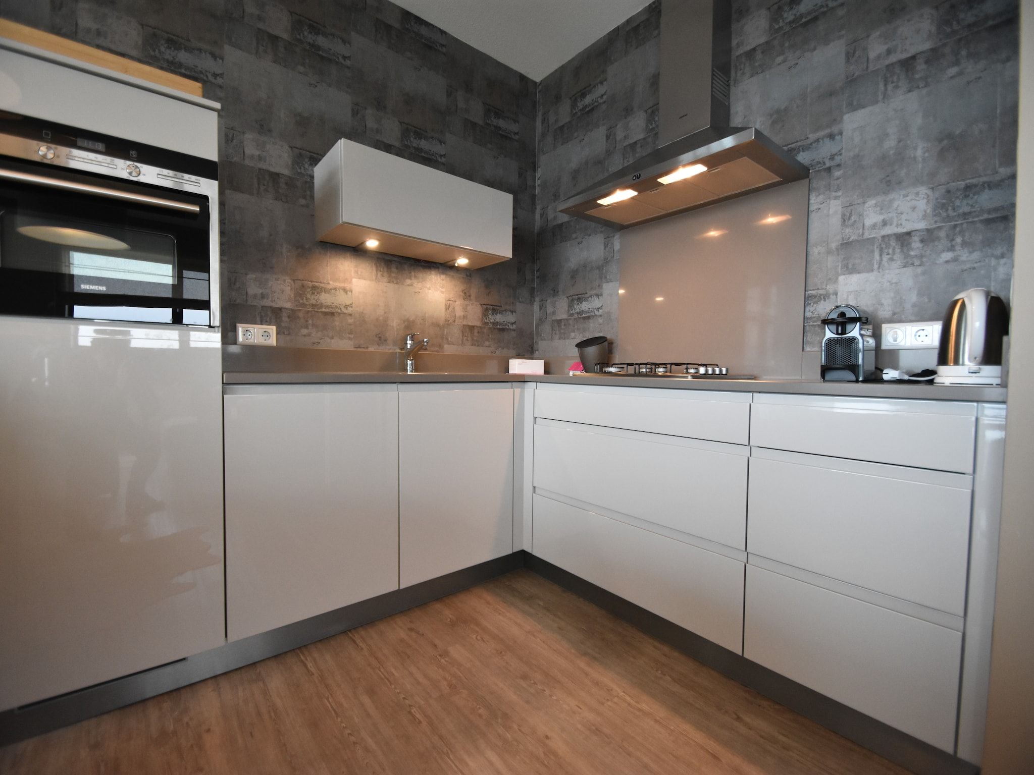 De keuken van Veerse muze 7e in Kamperland