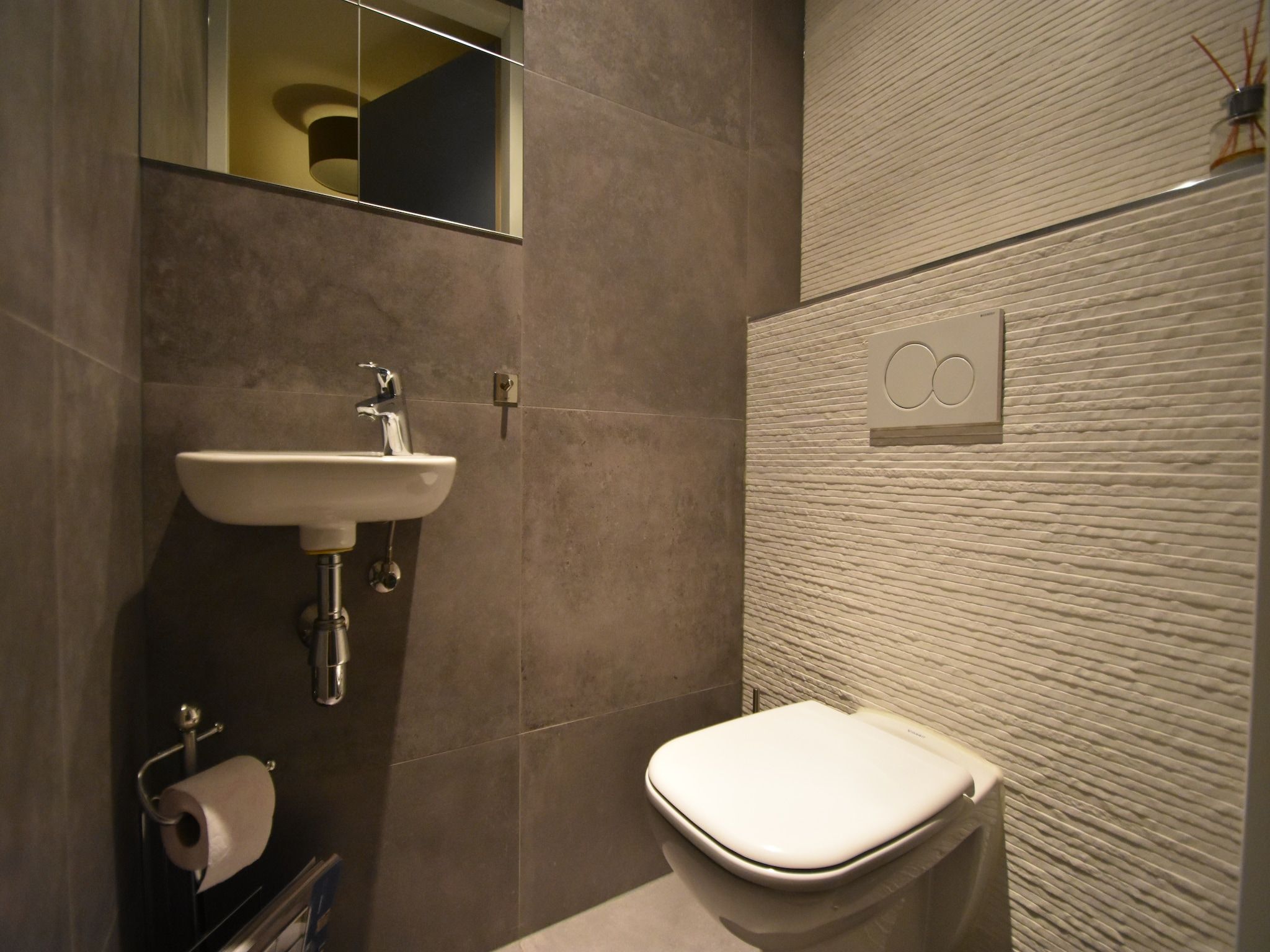 De badkamer van Veerse muze 7e in Kamperland