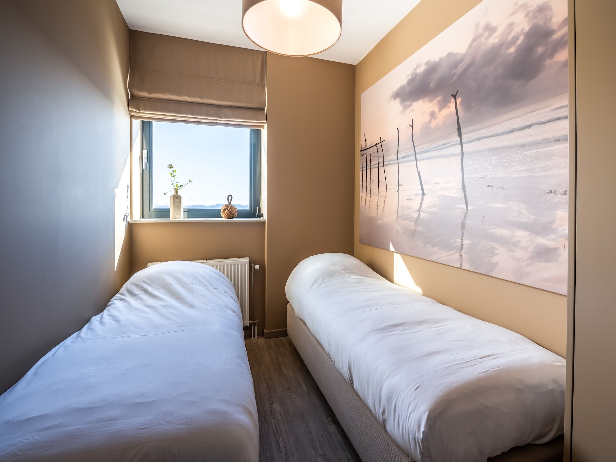 Een slaapkamer van Veerse muze 7e in Kamperland