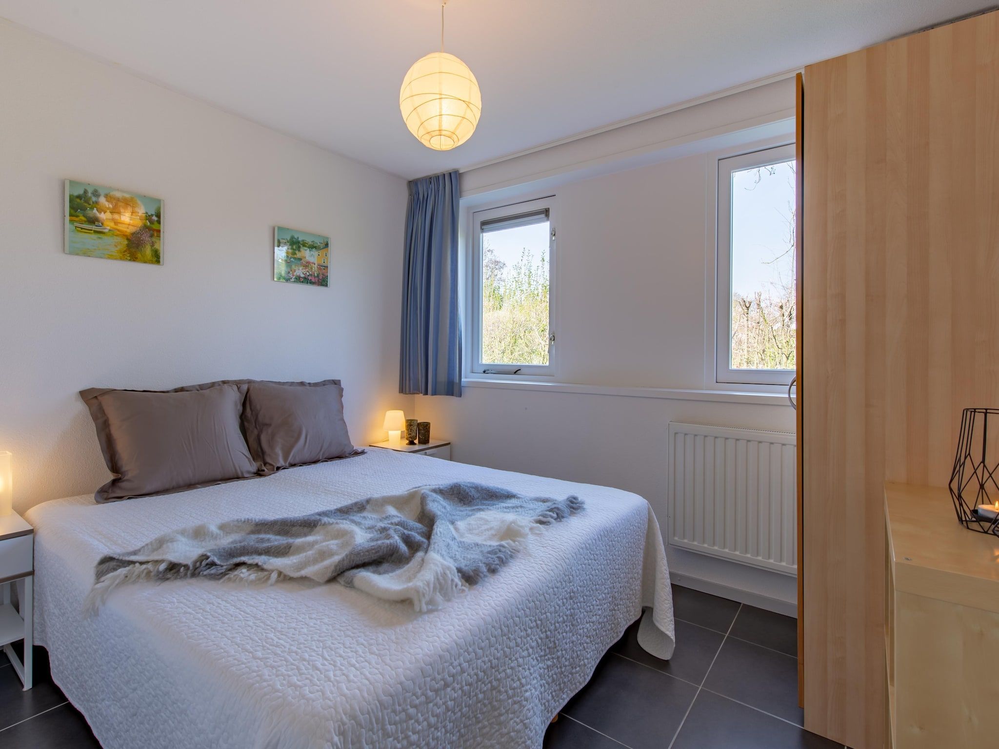 Een slaapkamer van Cypressenlaan 18 in Kamperland
