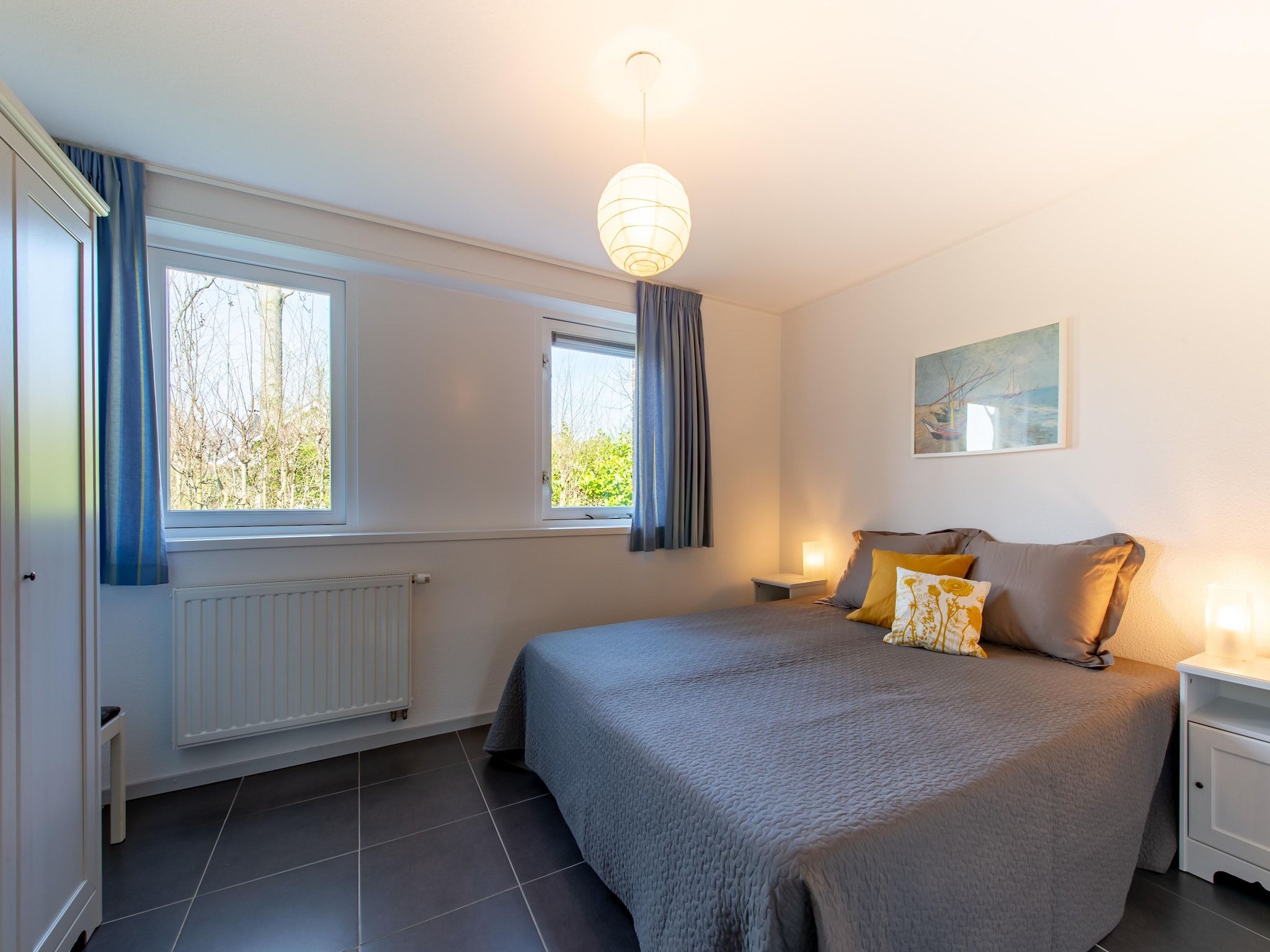 Een slaapkamer van Cypressenlaan 18 in Kamperland