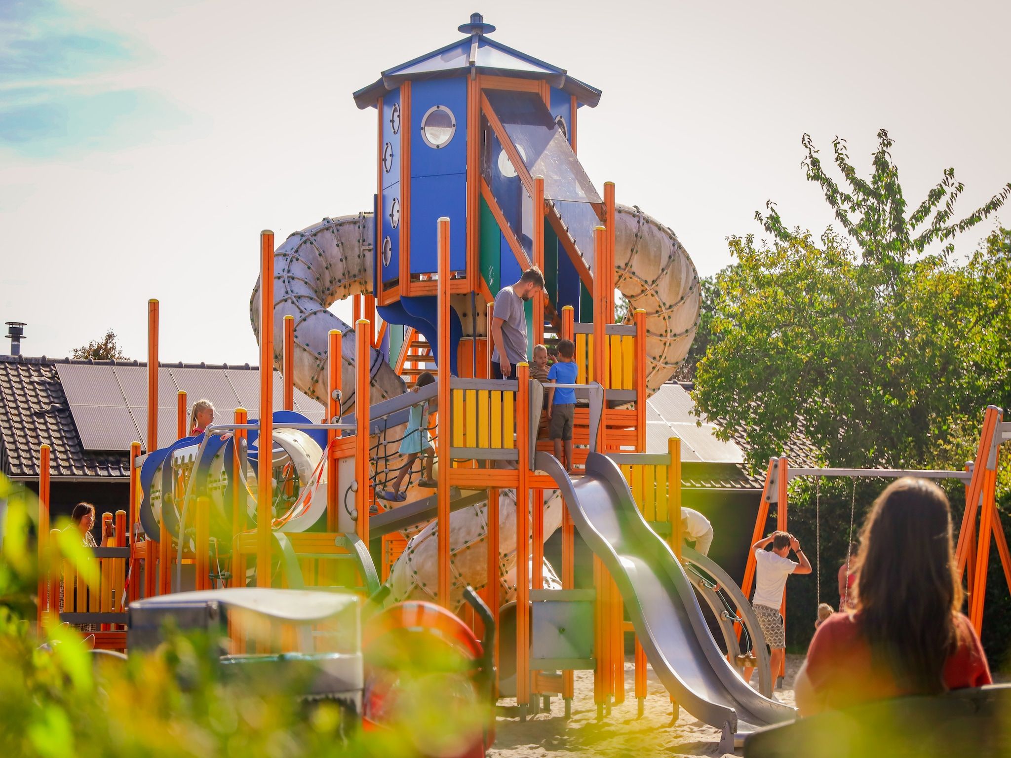 Parkfaciliteiten bij Recreatiepark de Boshoek 1 in Voorthuizen