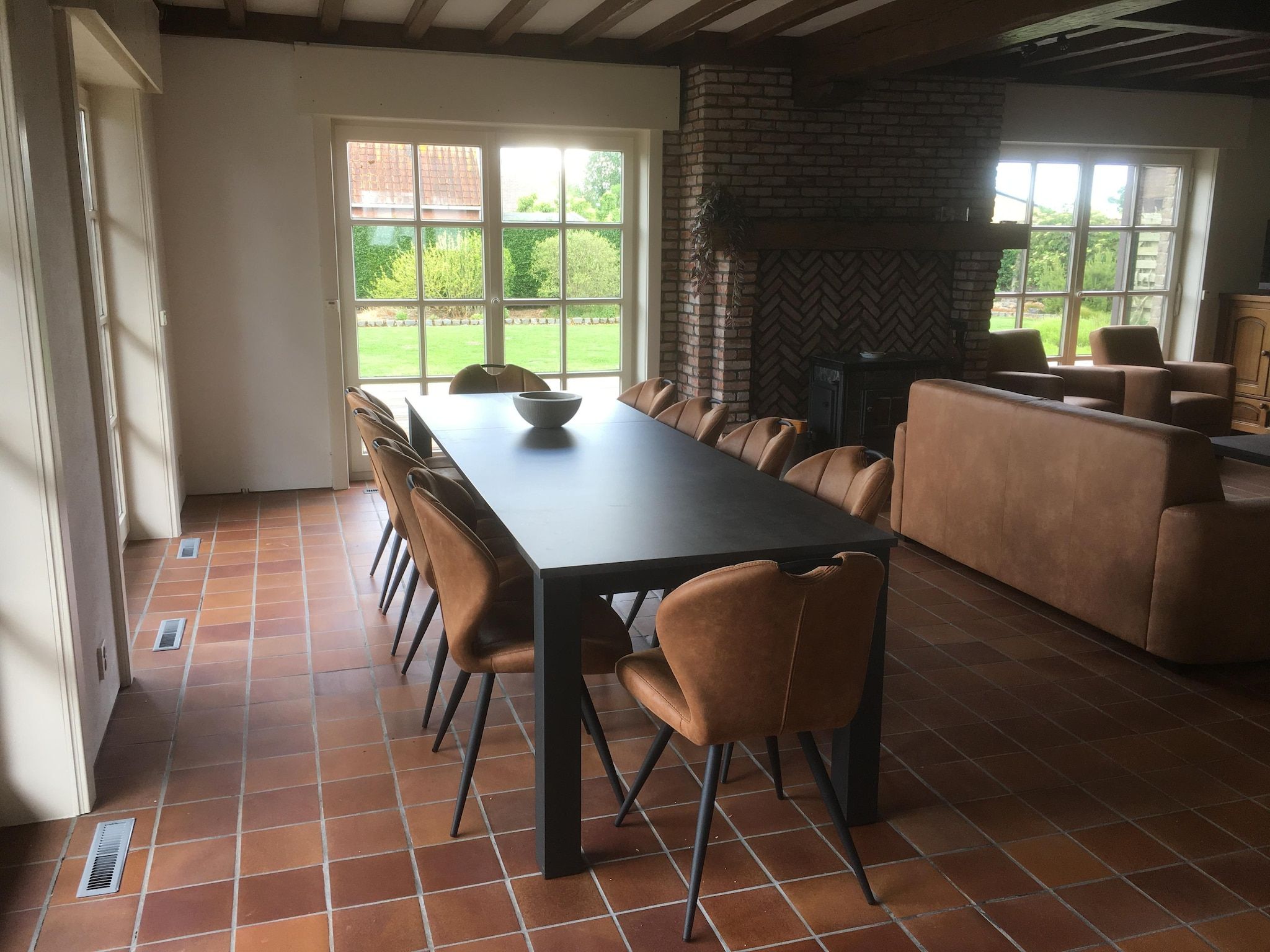 De woonkamer van Groepswoning - De Ploeg in Groede