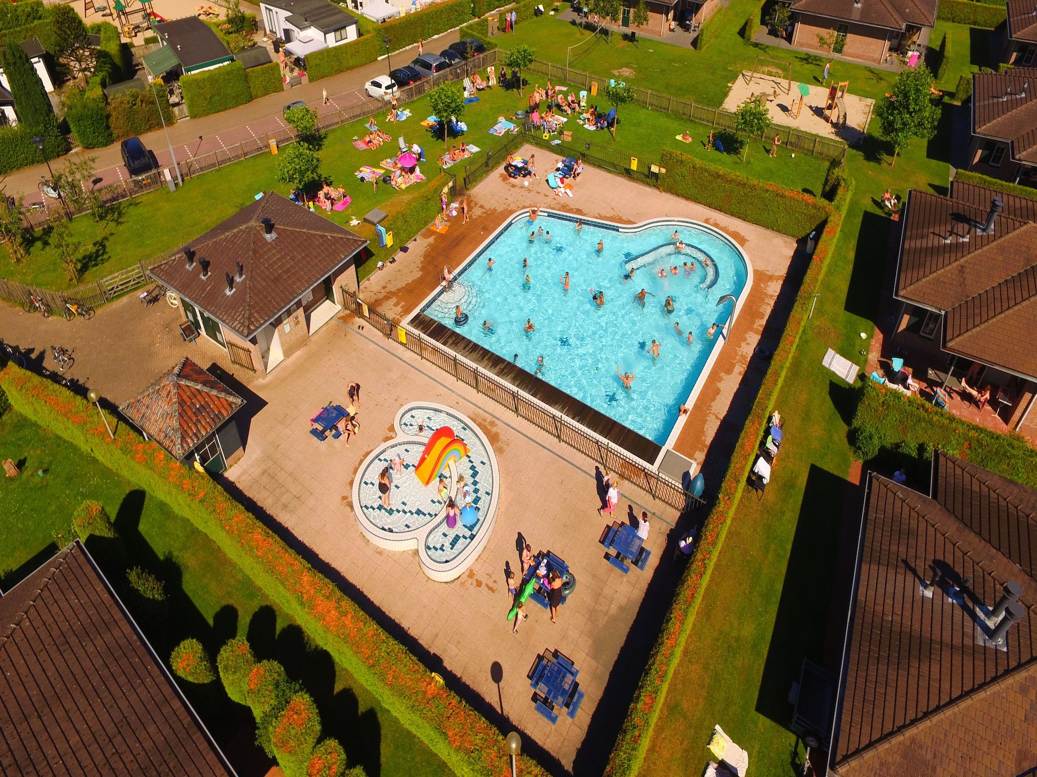 Parkfaciliteiten bij Recreatiepark de Boshoek 2 in Voorthuizen