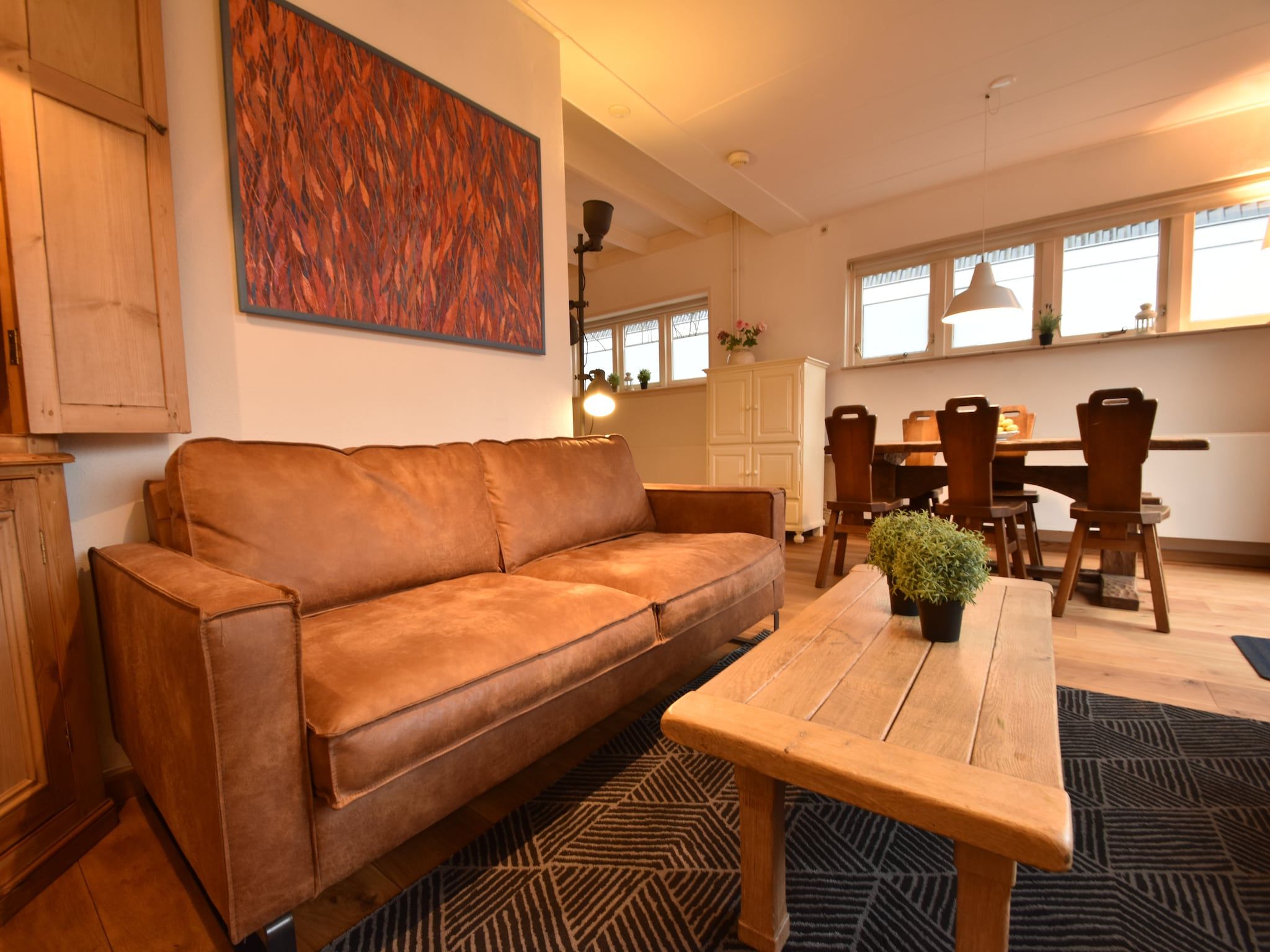 De woonkamer van Bergens Roodborstje in Bergen