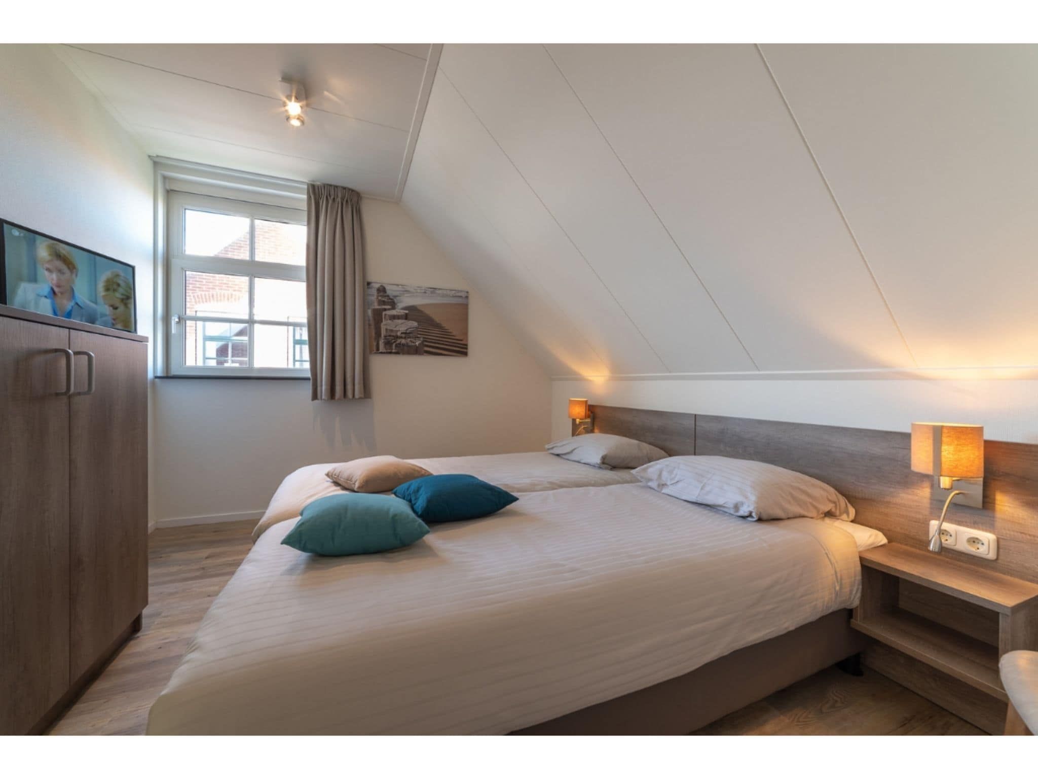Een slaapkamer van Zeeuwse Weelde - 2 in Colijnsplaat