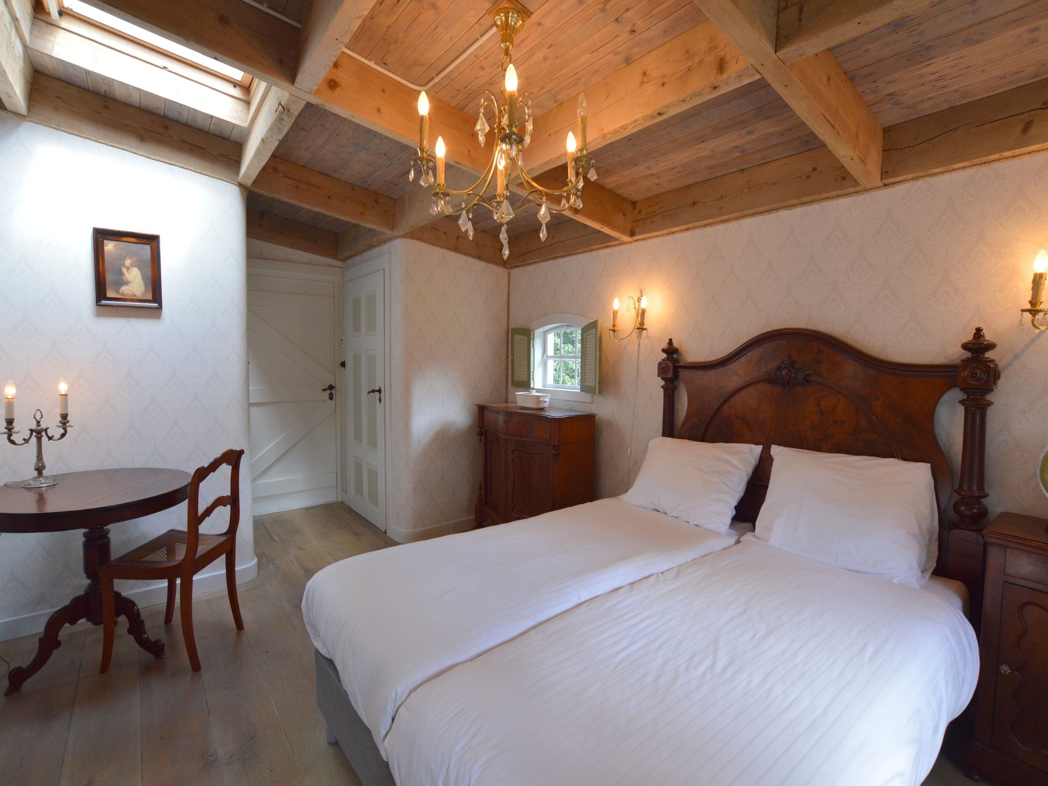 Een slaapkamer van Guesthouse The Old Cottage in Volkel