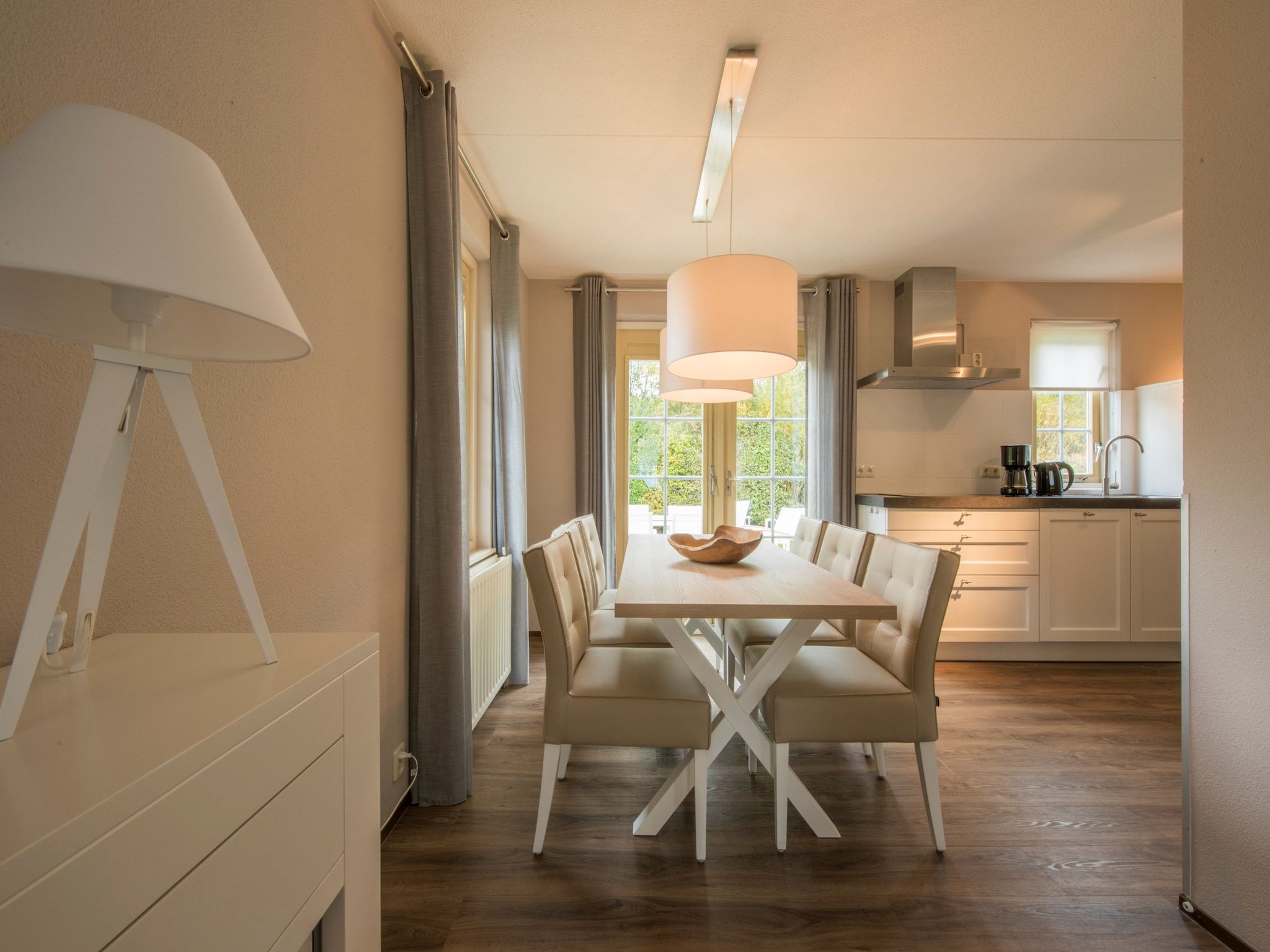 De keuken van Buitenhof Domburg 11 in Domburg