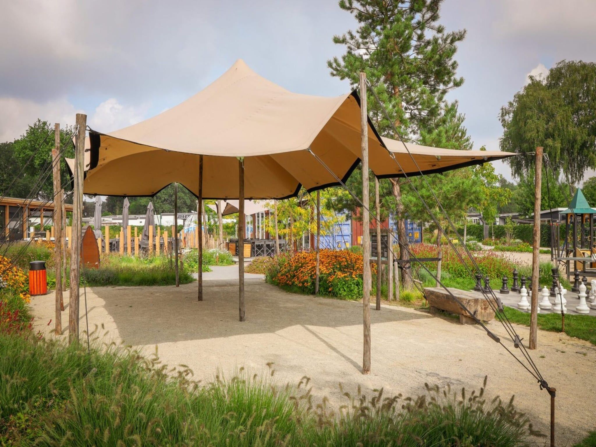 Parkfaciliteiten bij Recreatiepark de Boshoek 20 in Voorthuizen