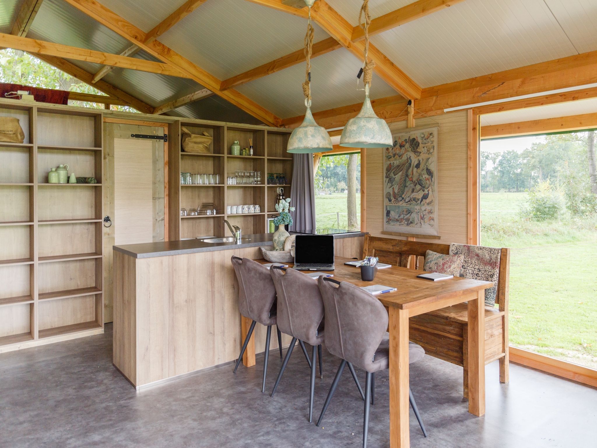 De keuken van Landrijk de Reesprong 2 in Buurse