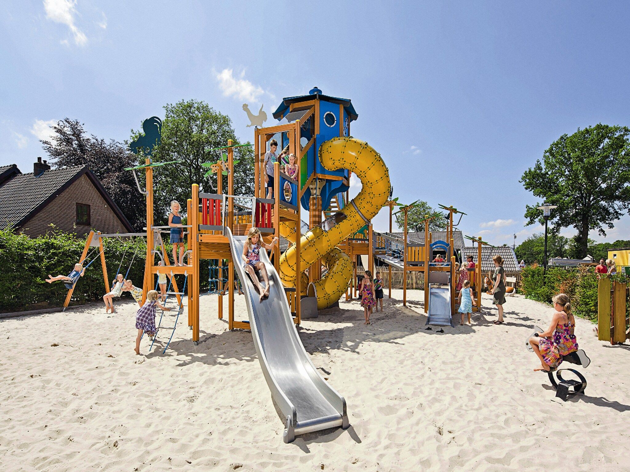 Parkfaciliteiten bij Recreatiepark de Boshoek 10 in Voorthuizen