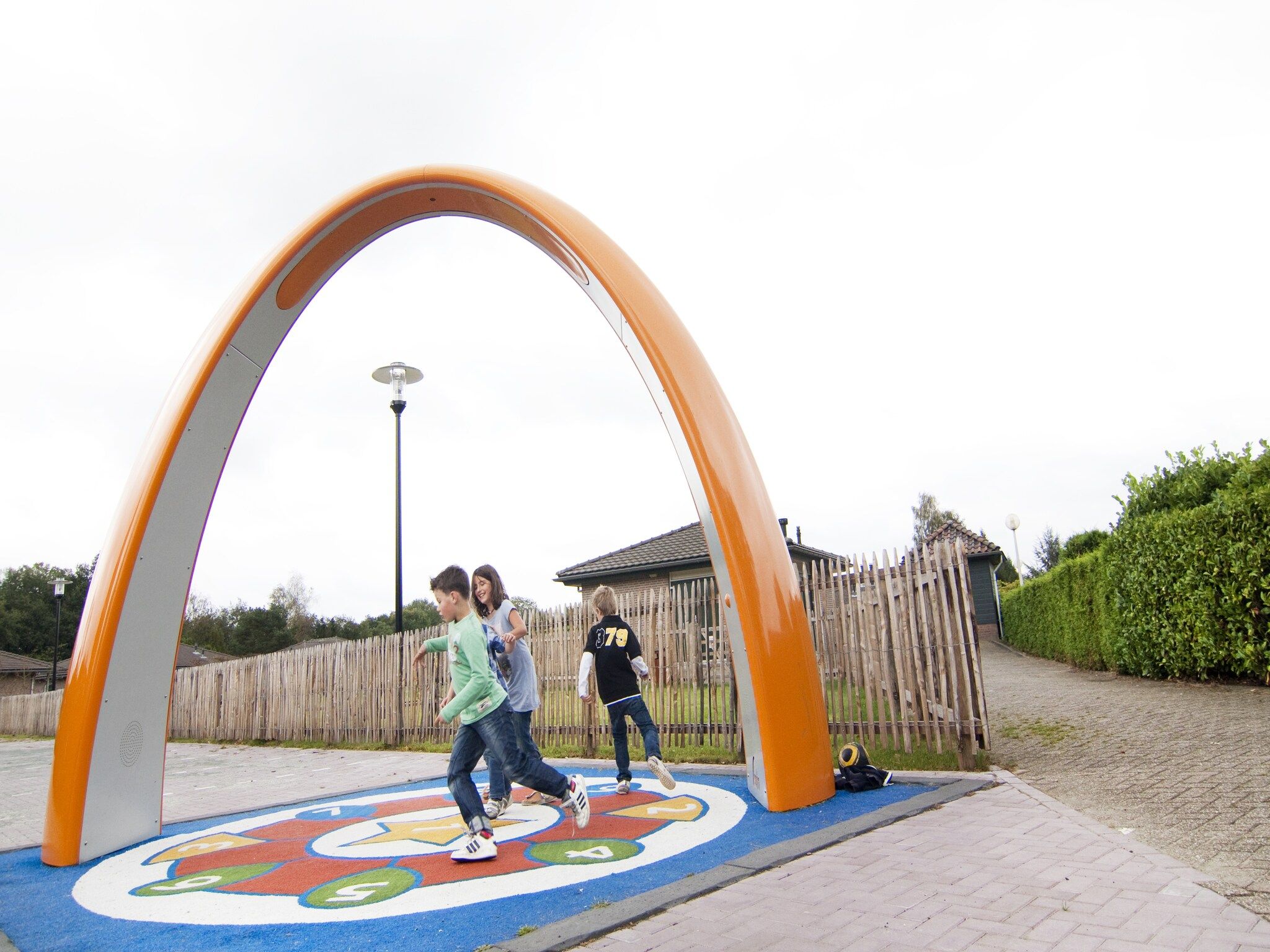 Parkfaciliteiten bij Recreatiepark de Boshoek 11 in Voorthuizen