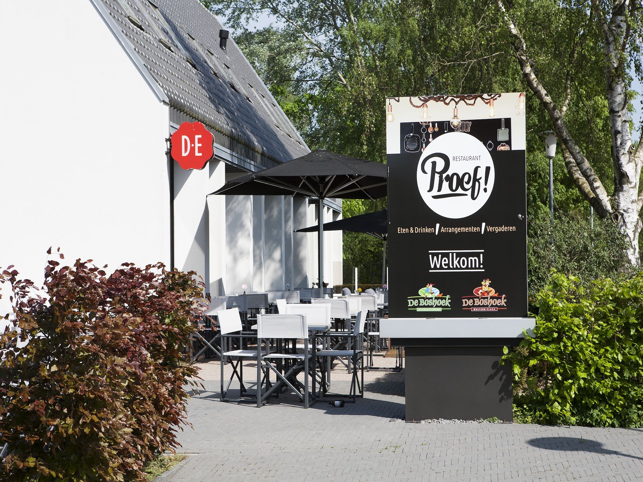 Parkfaciliteiten bij Recreatiepark de Boshoek 13 in Voorthuizen