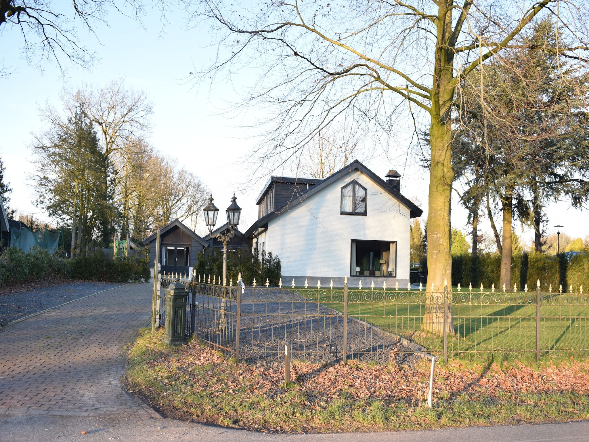 De buitenkant van Recreatiepark de Boshoek 18 in Voorthuizen
