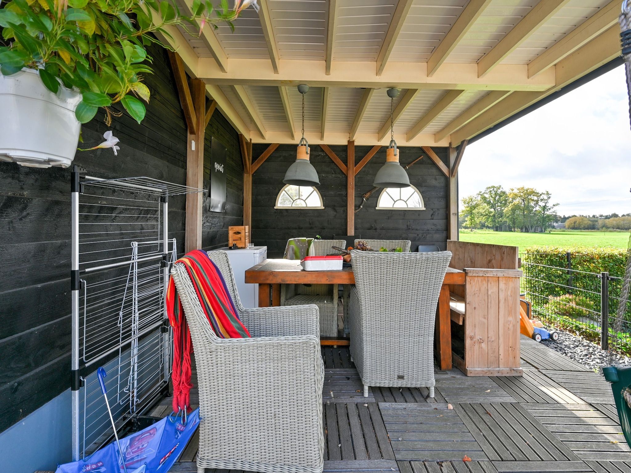 Het terras van Landelijk Utrecht in Overberg