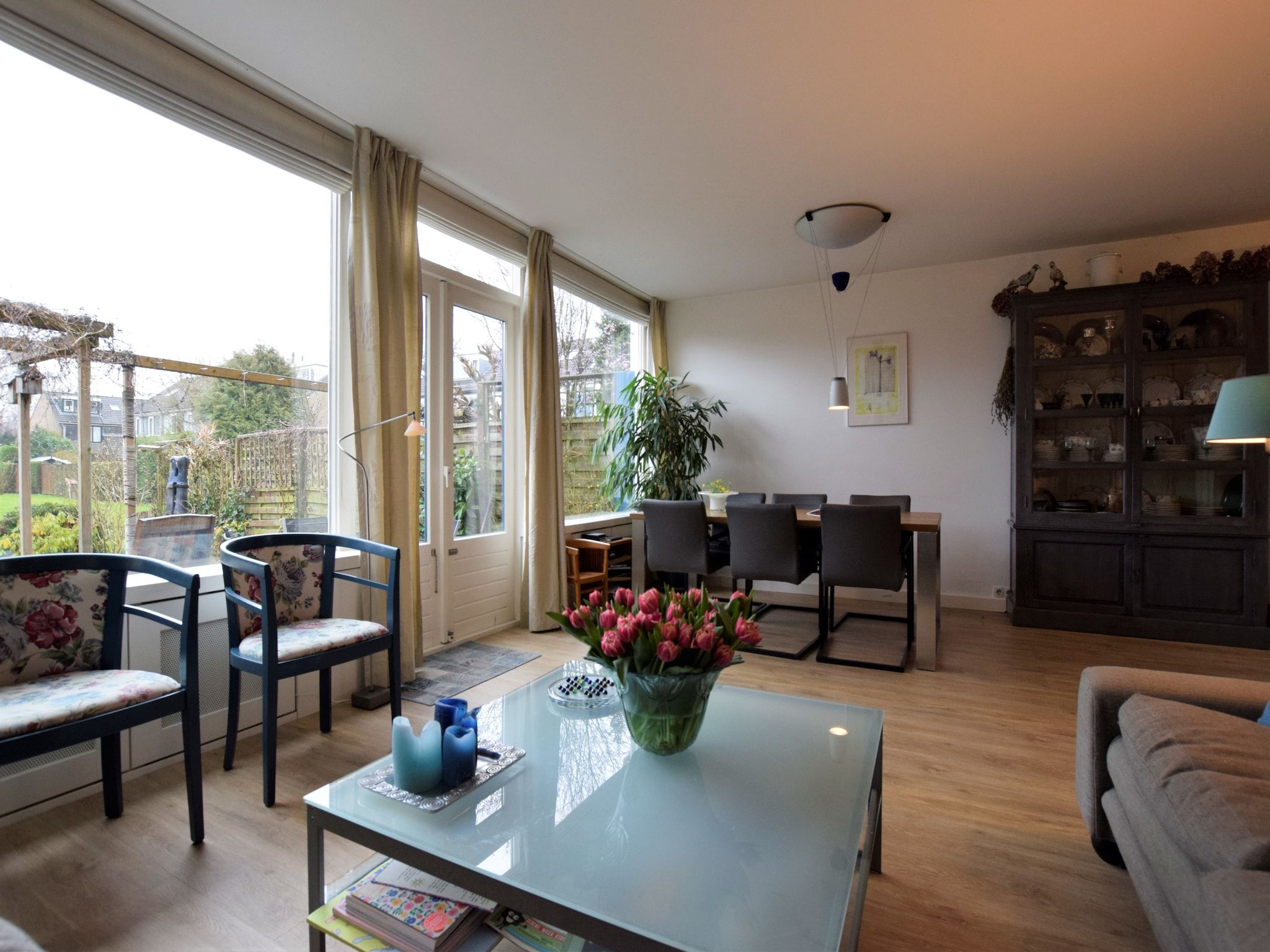 De eetkamer van Elzendreef in Voorburg
