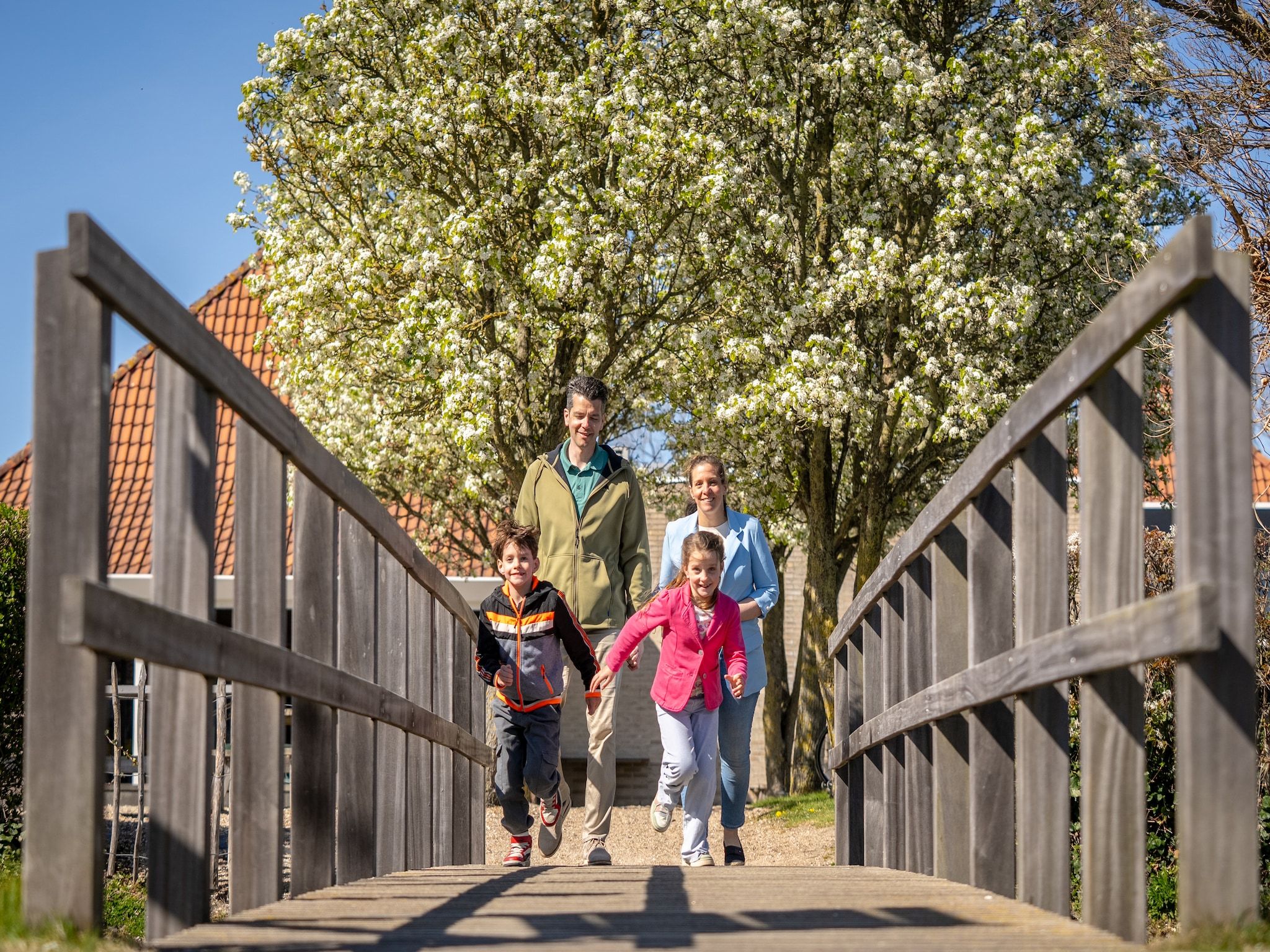 Parkfaciliteiten bij Vakantiepark Soeten Haert 13 in Renesse