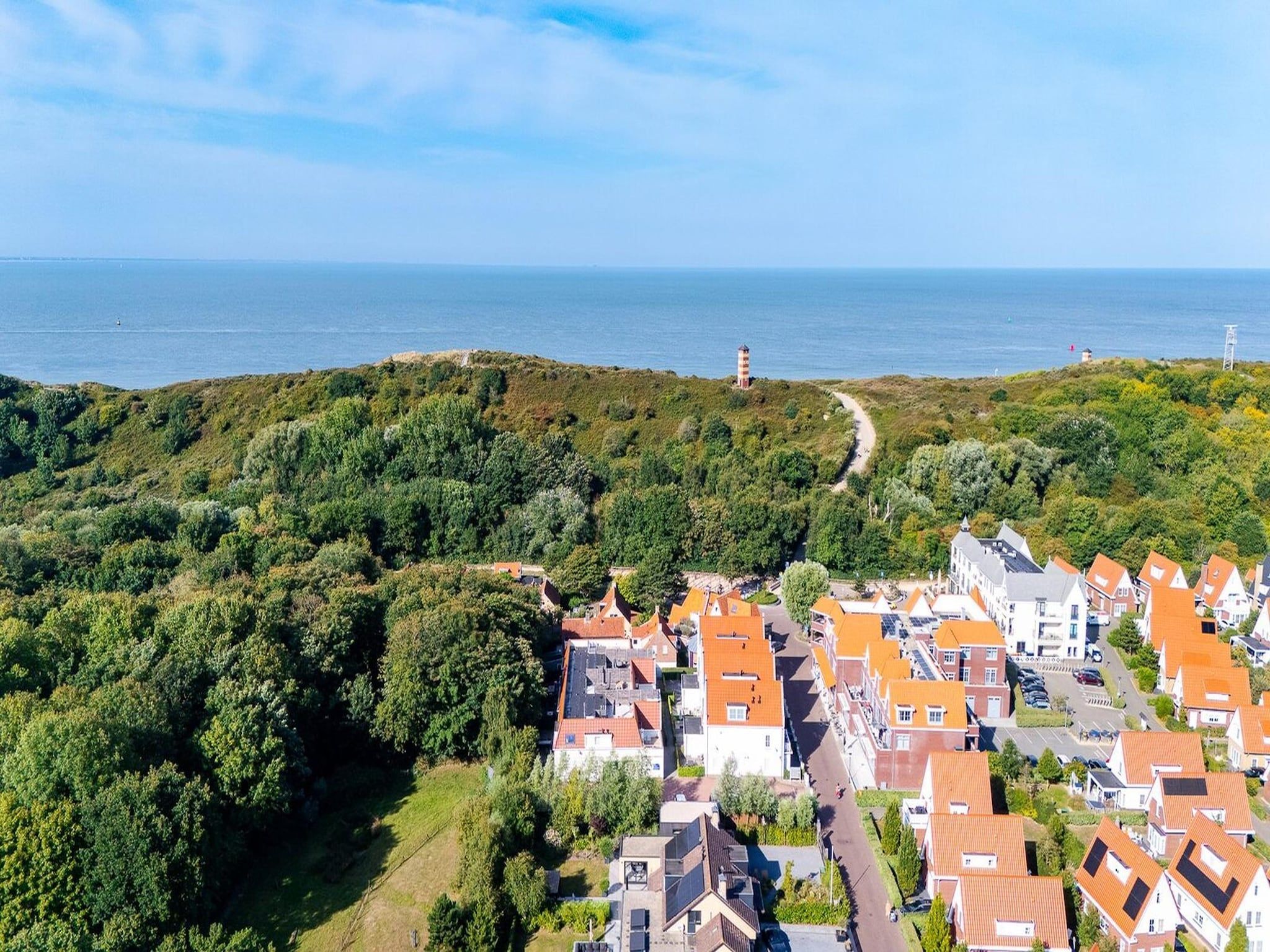 De omgeving van appartement Kaapduinseweg 13 Dishoek 13D luxe 6p sauna in Koudekerke