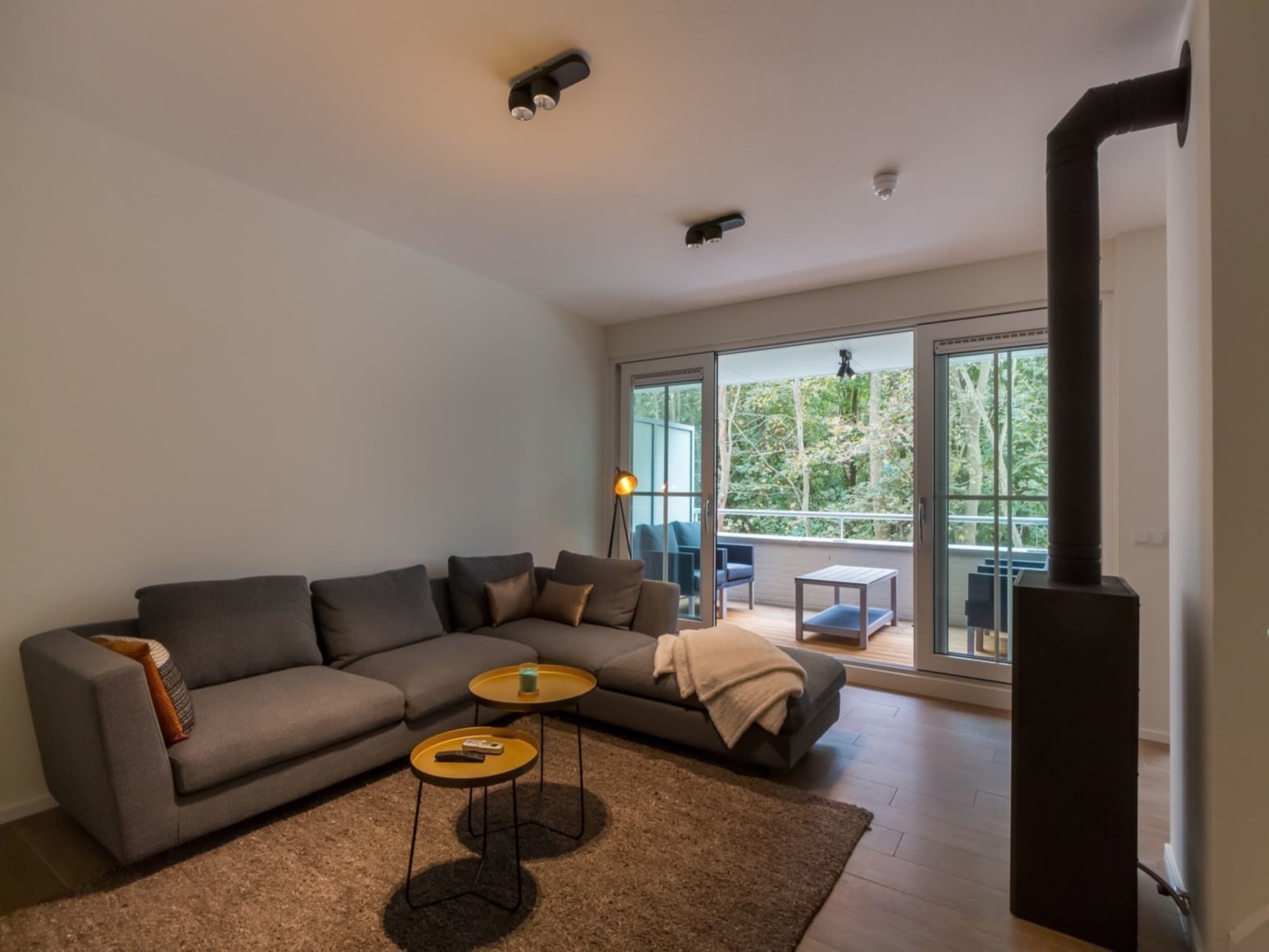 De woonkamer van Appartement Duinhof Dishoek 13N - 6 personen in Koudekerke