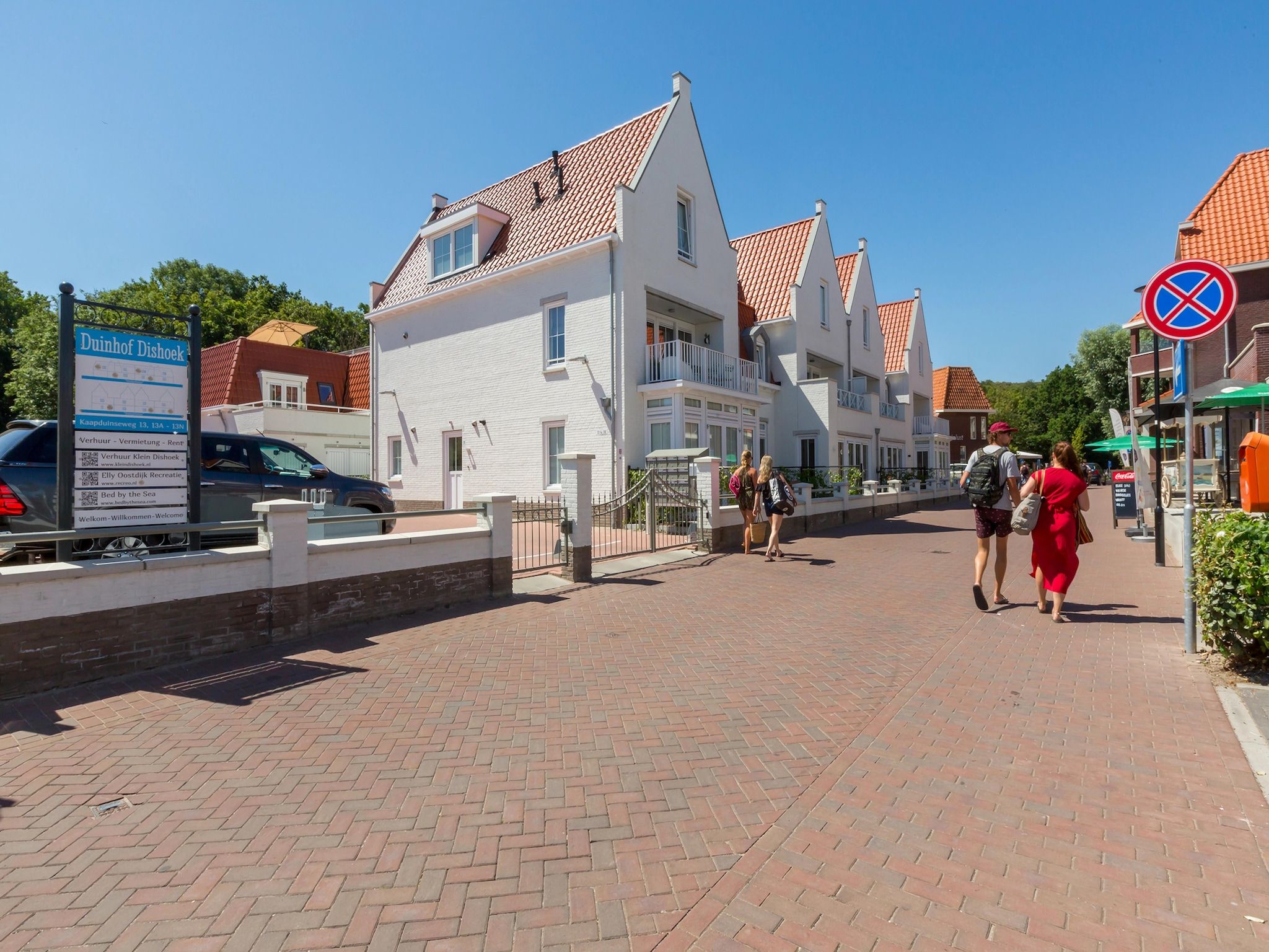 De buitenkant van Appartement Duinhof Dishoek 13N - 6 personen in Koudekerke