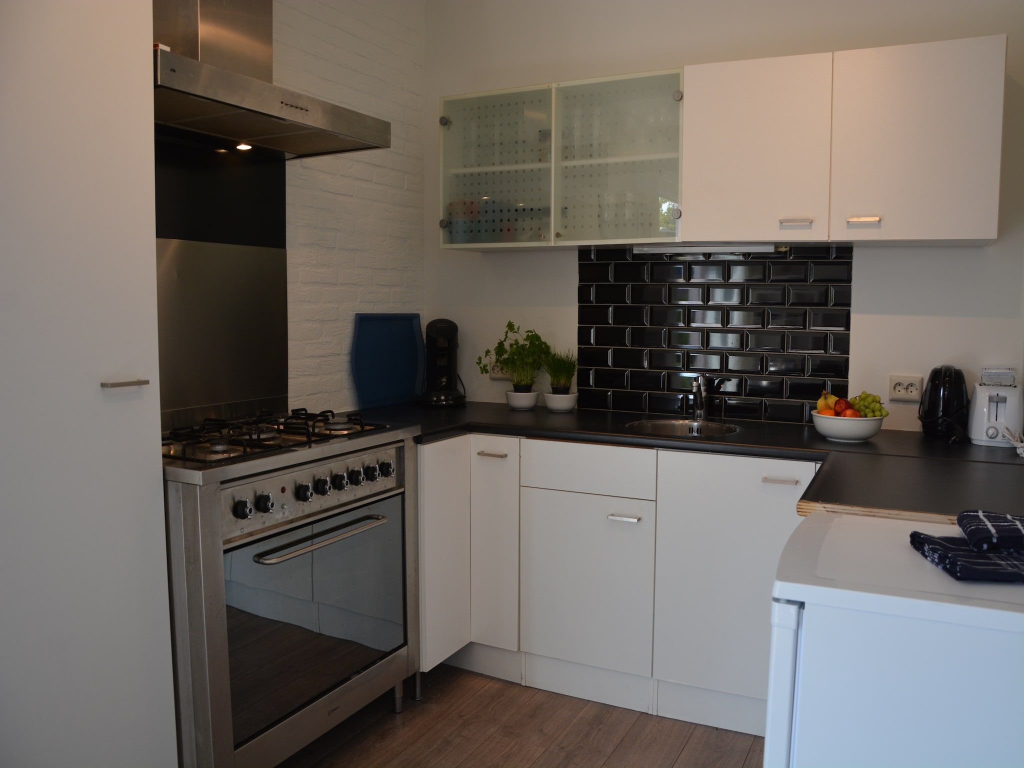 De keuken van 't Zeepaardje in Noordwijkerhout