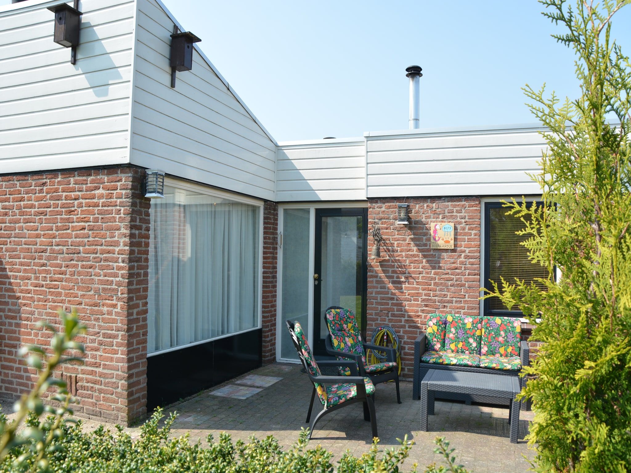 De buitenkant van 't Zeepaardje in Noordwijkerhout