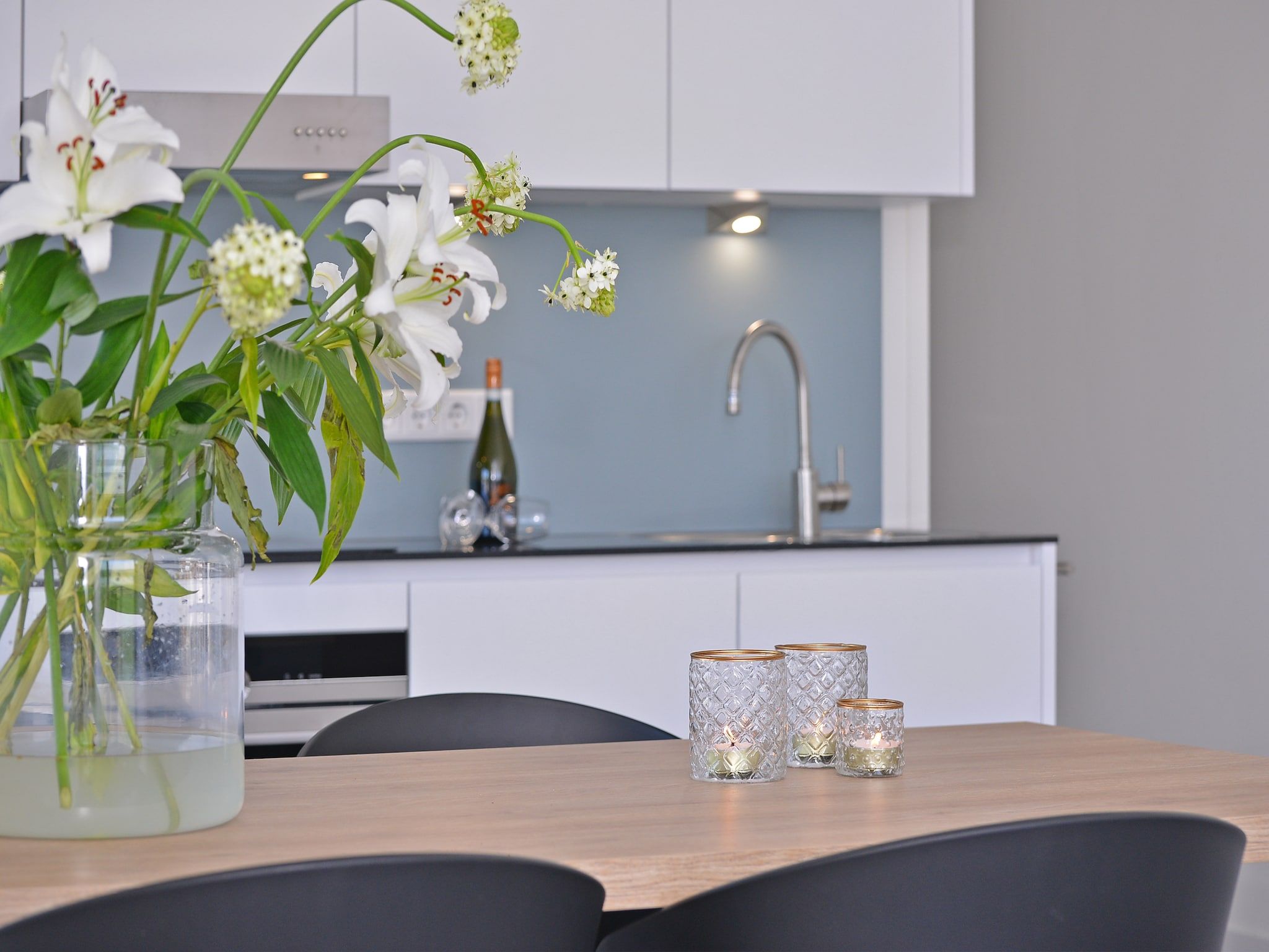 De keuken van Uithaven 10 F in Kamperland