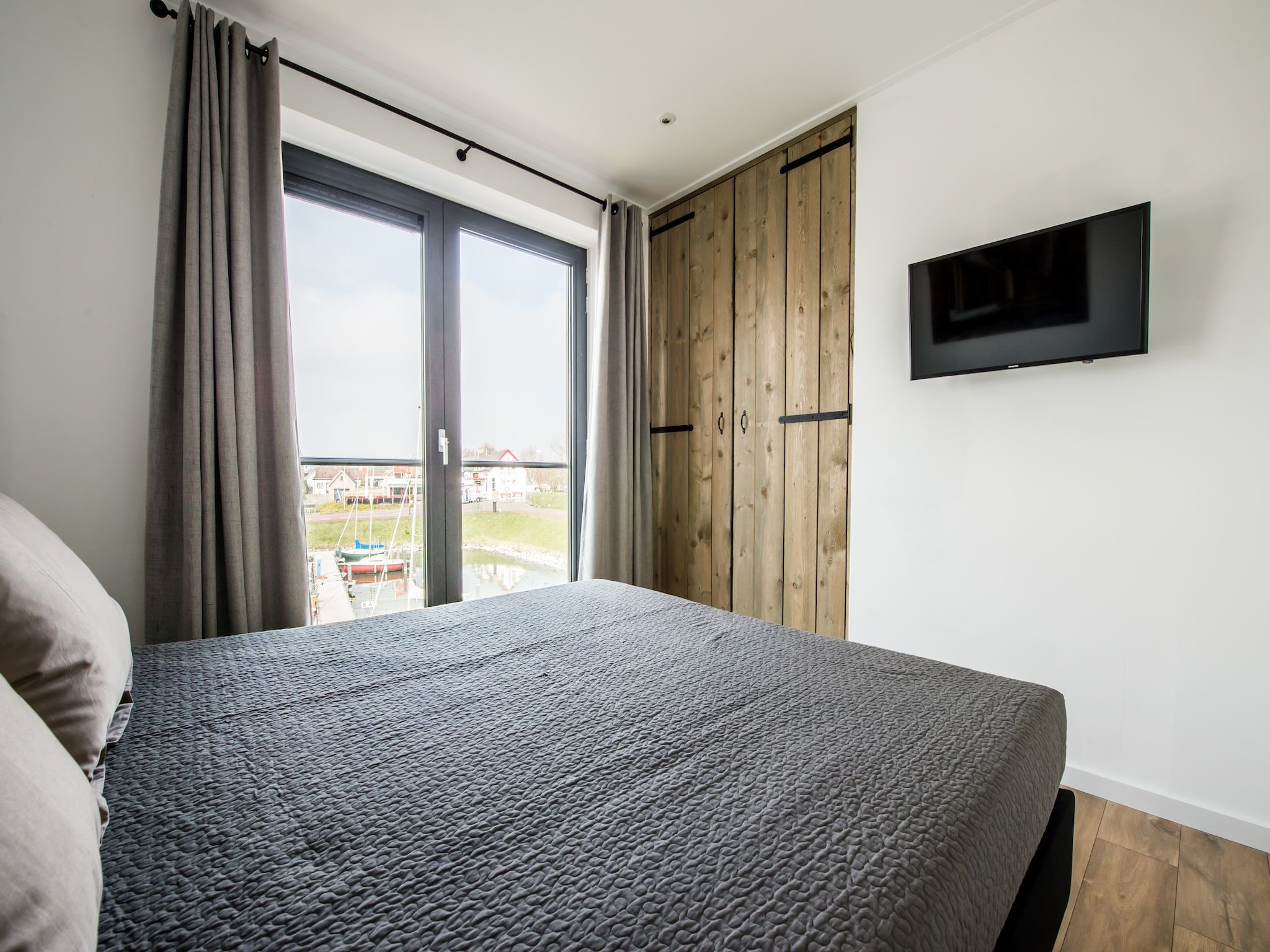 Een slaapkamer van Uithaven 10C in Kamperland