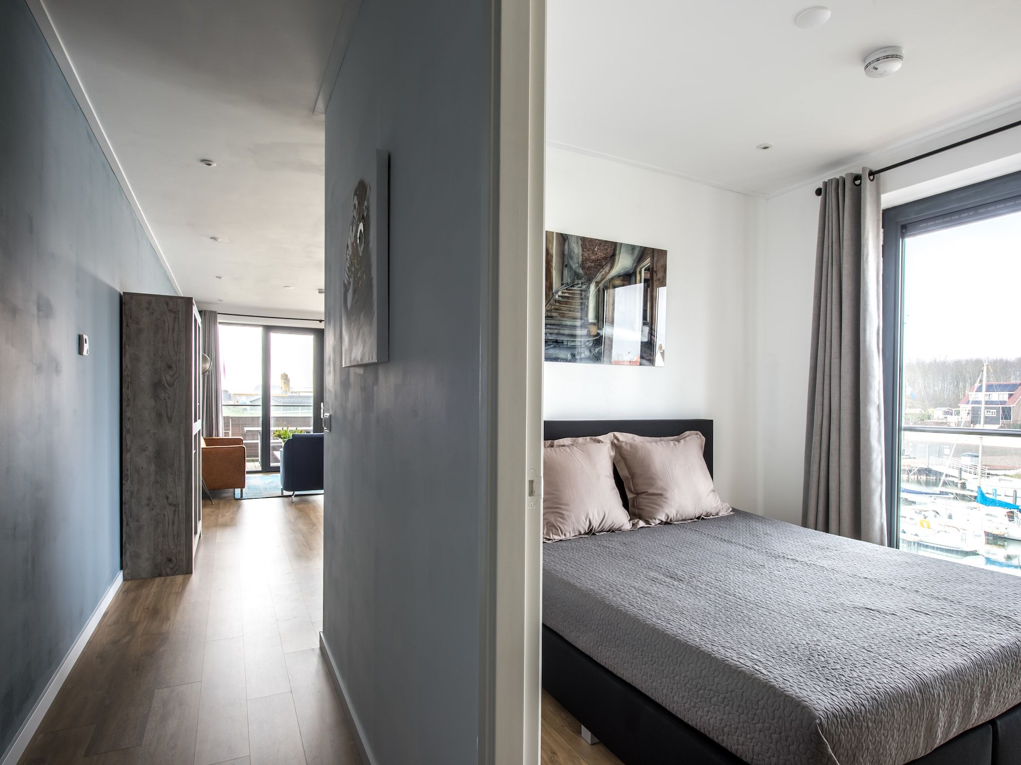 Een slaapkamer van Uithaven 10C in Kamperland