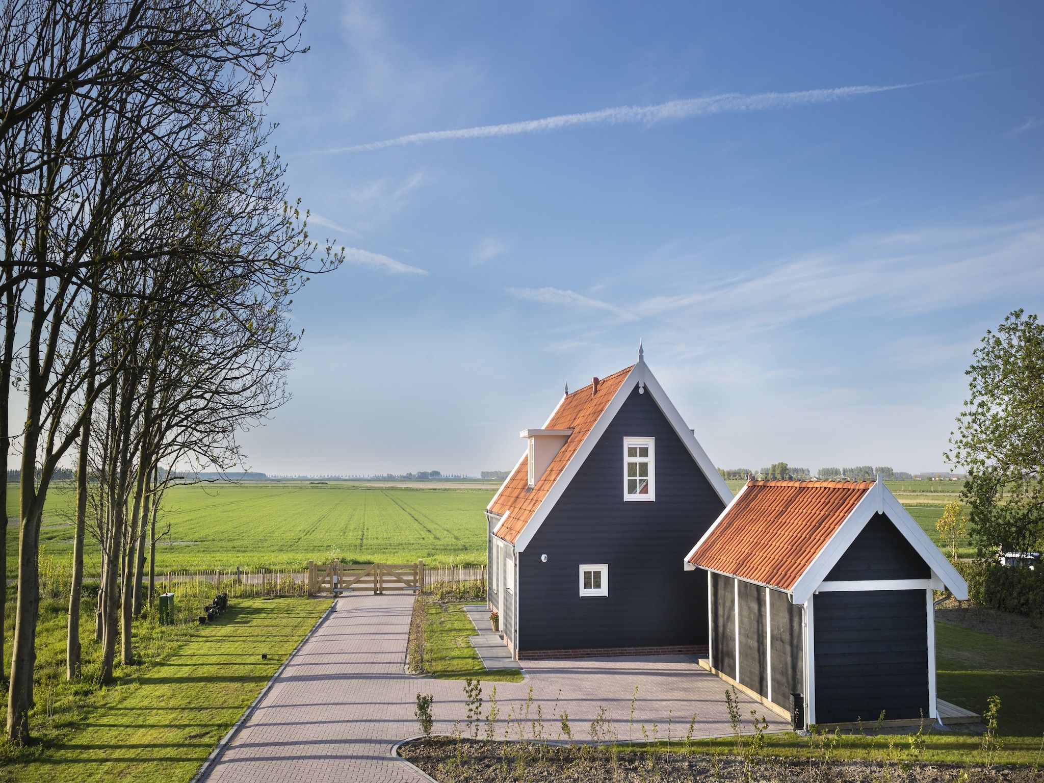 De buitenkant van Groeneweg 4 in Wissenkerke