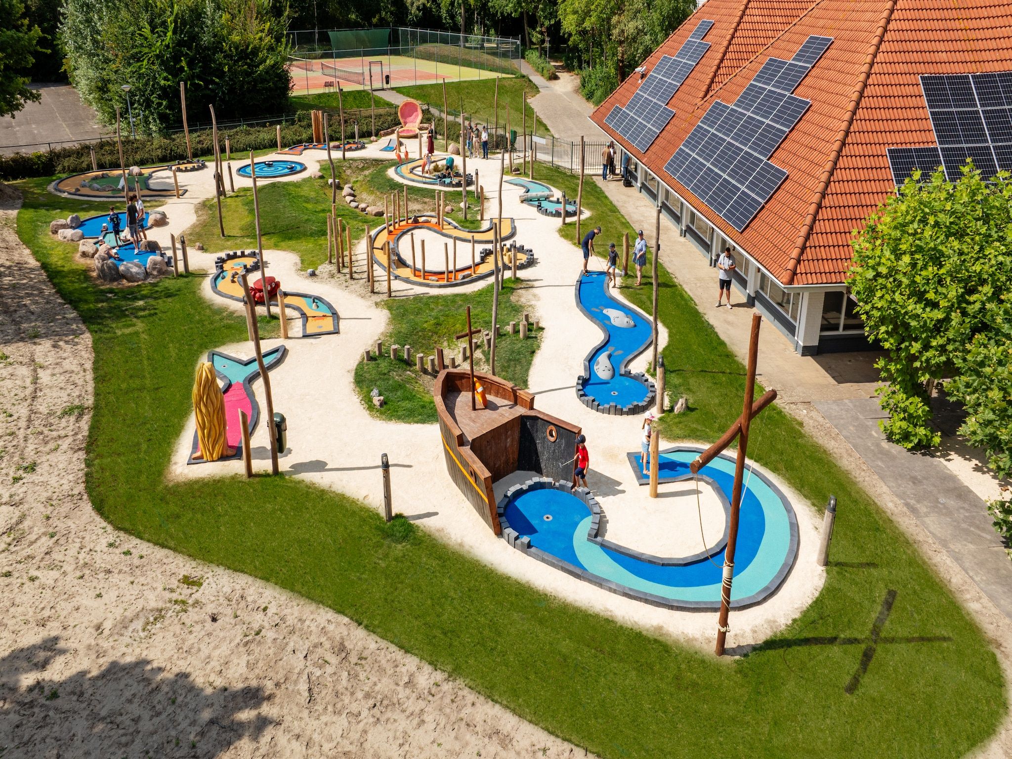 Voorzieningen bij Aquadelta 32 in Bruinisse