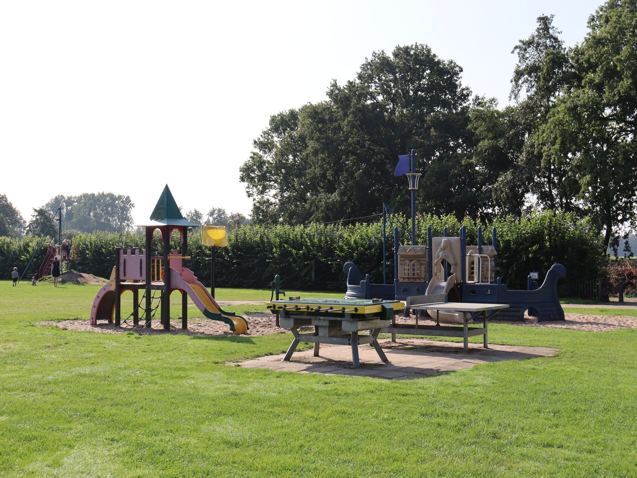 Parkfaciliteiten bij Recreatiepark Duinhoeve 9 in Udenhout