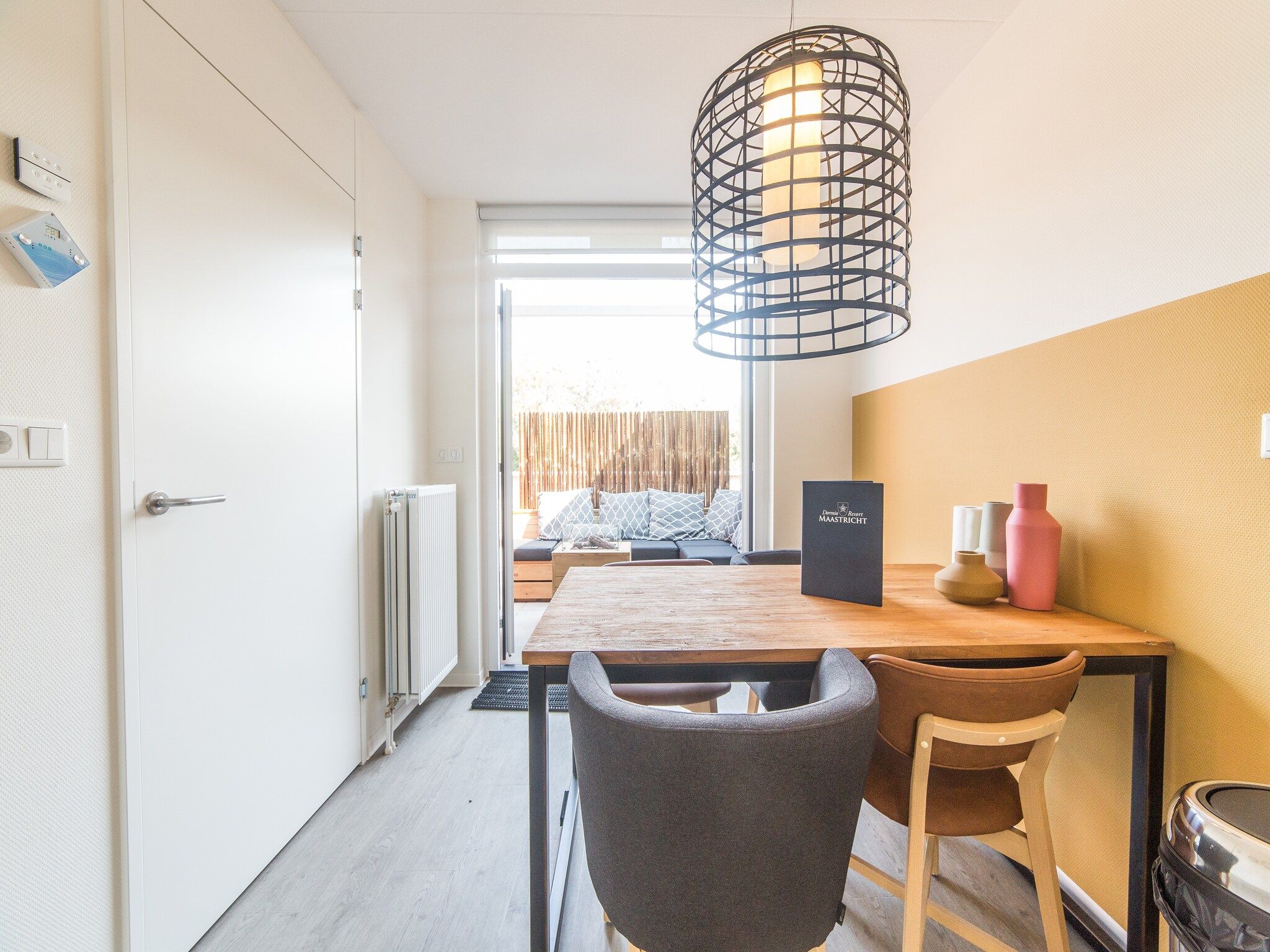 De eetkamer van Resort Maastricht 10 in Maastricht