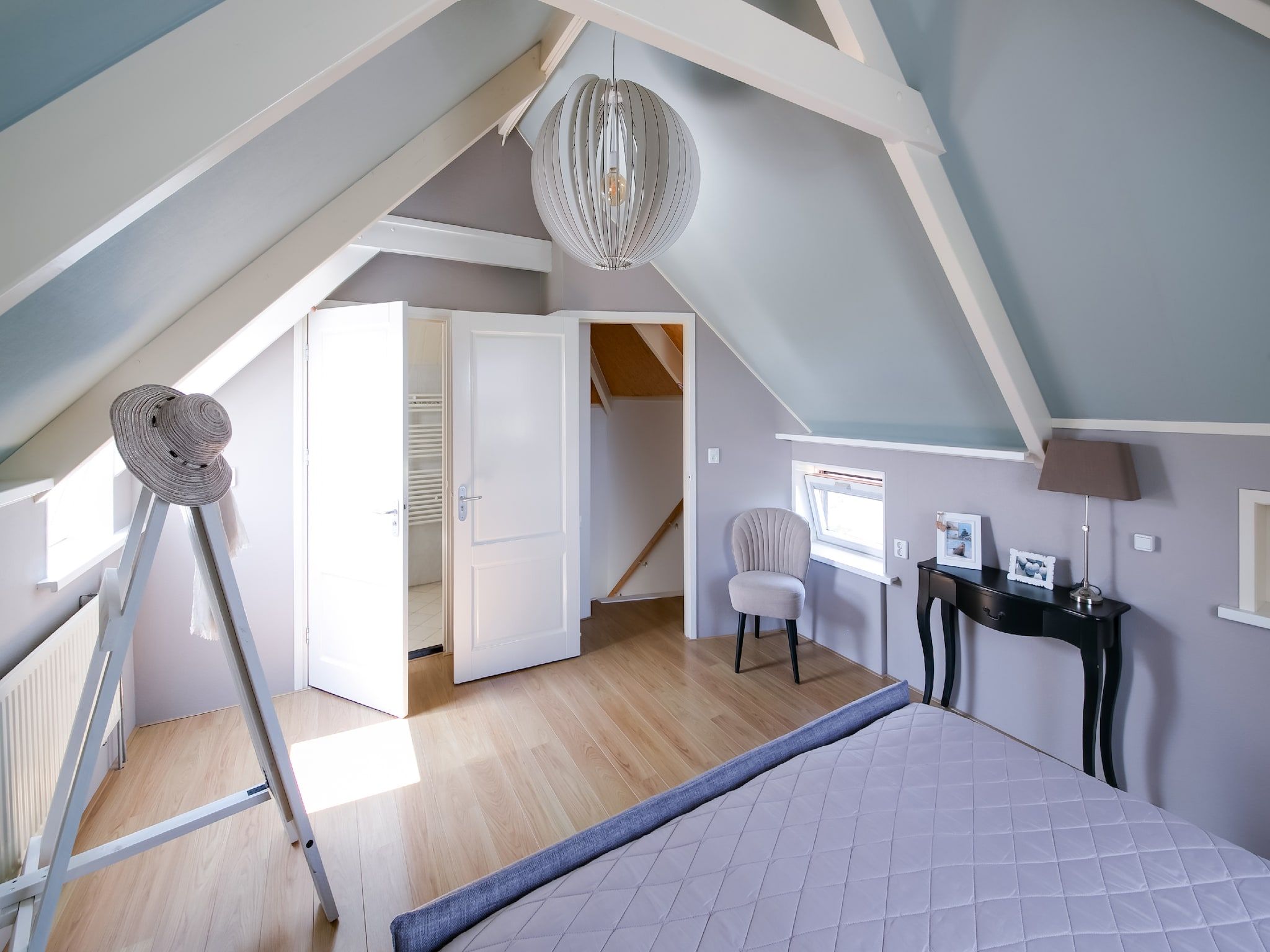 Een slaapkamer van Zilte Bries in Callantsoog