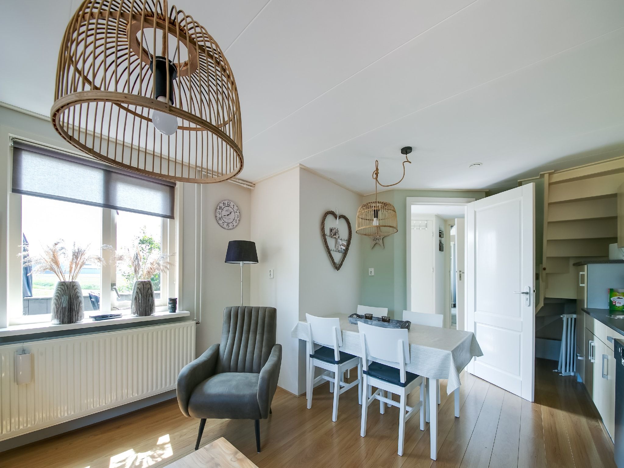 De eetkamer van Zilte Bries in Callantsoog